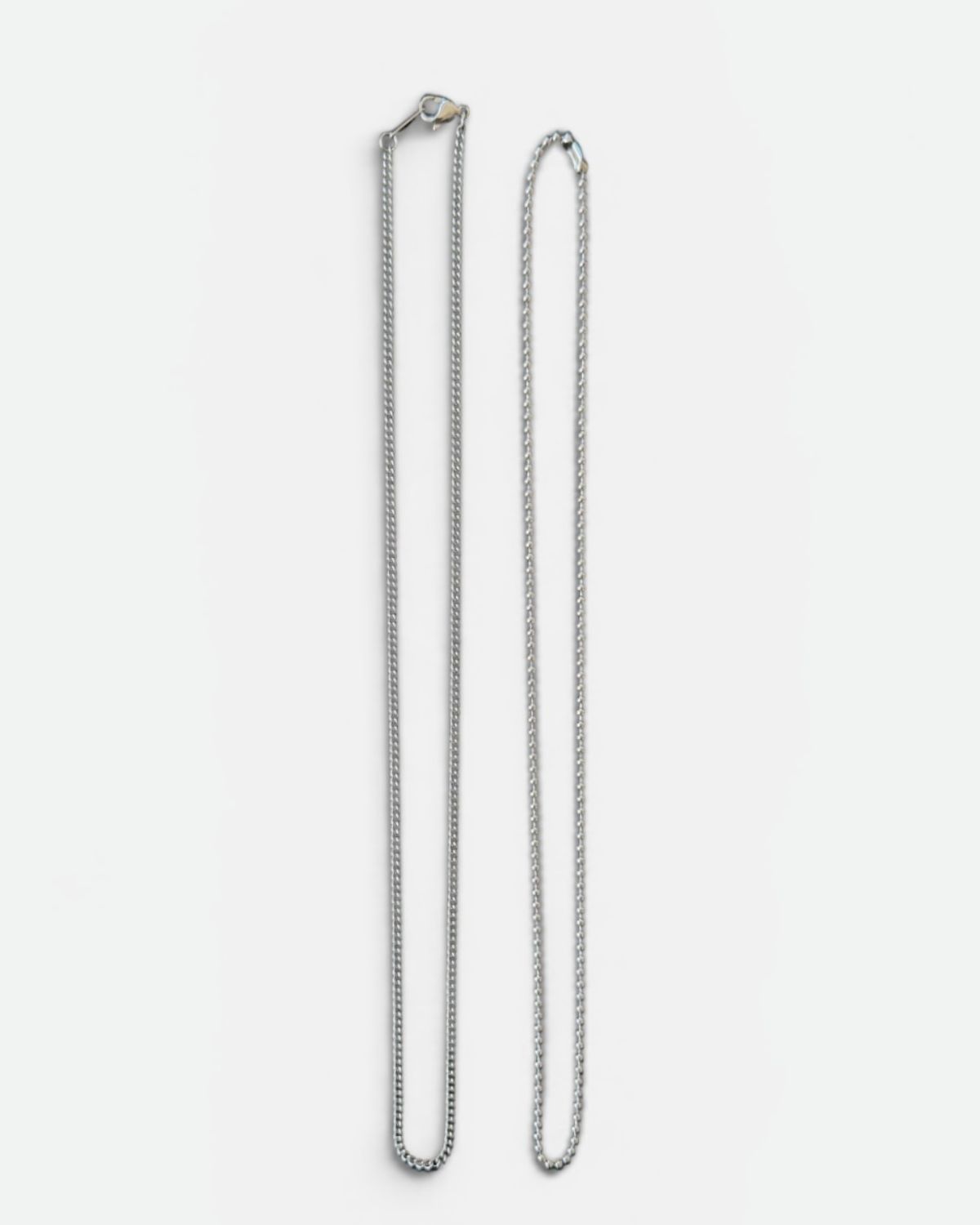 셉텐벌5(SEPTEMBER5) TWO LAYERED CHAIN NECKLACE