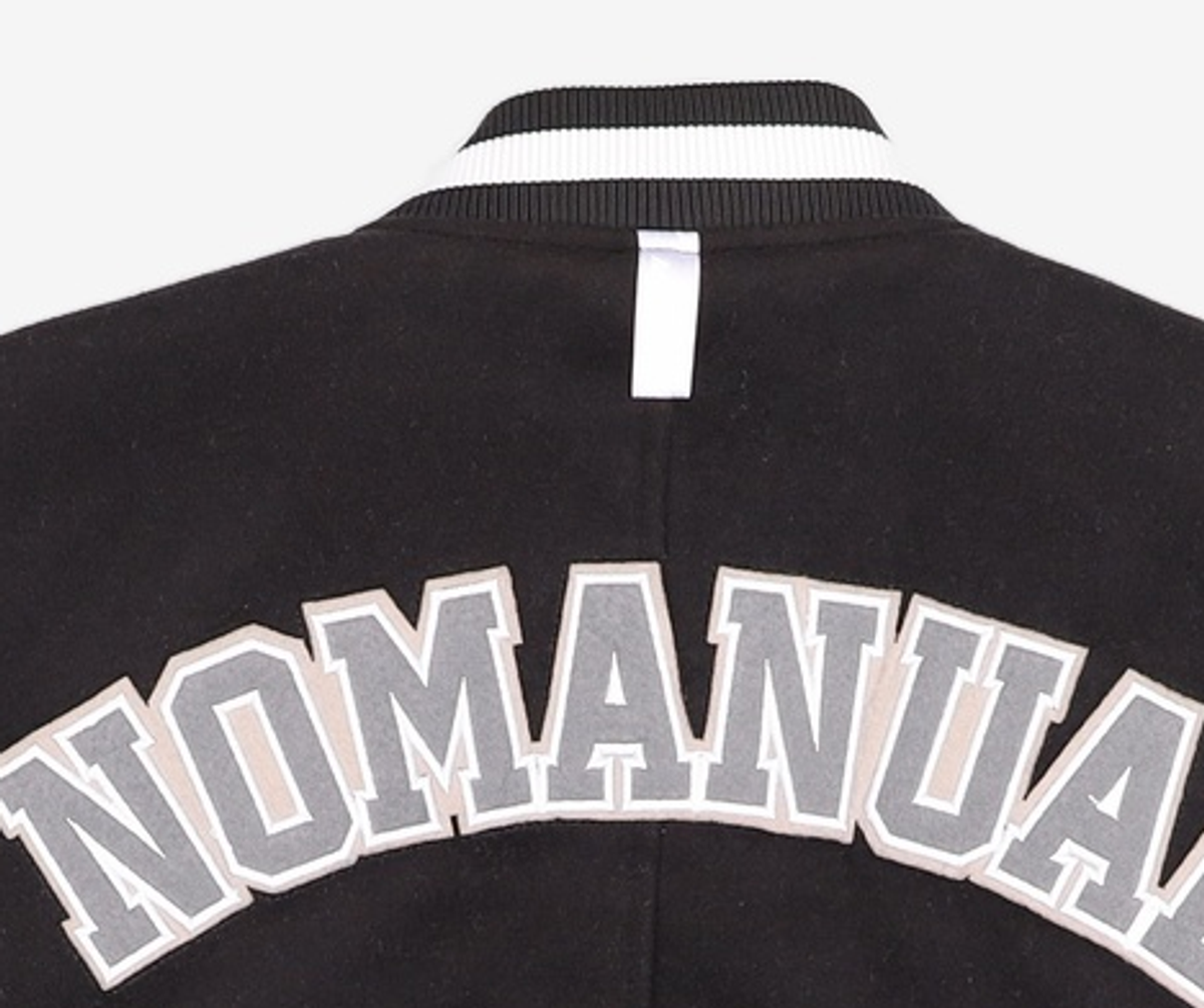 노매뉴얼(NOMANUAL) 스타디움 재킷 L