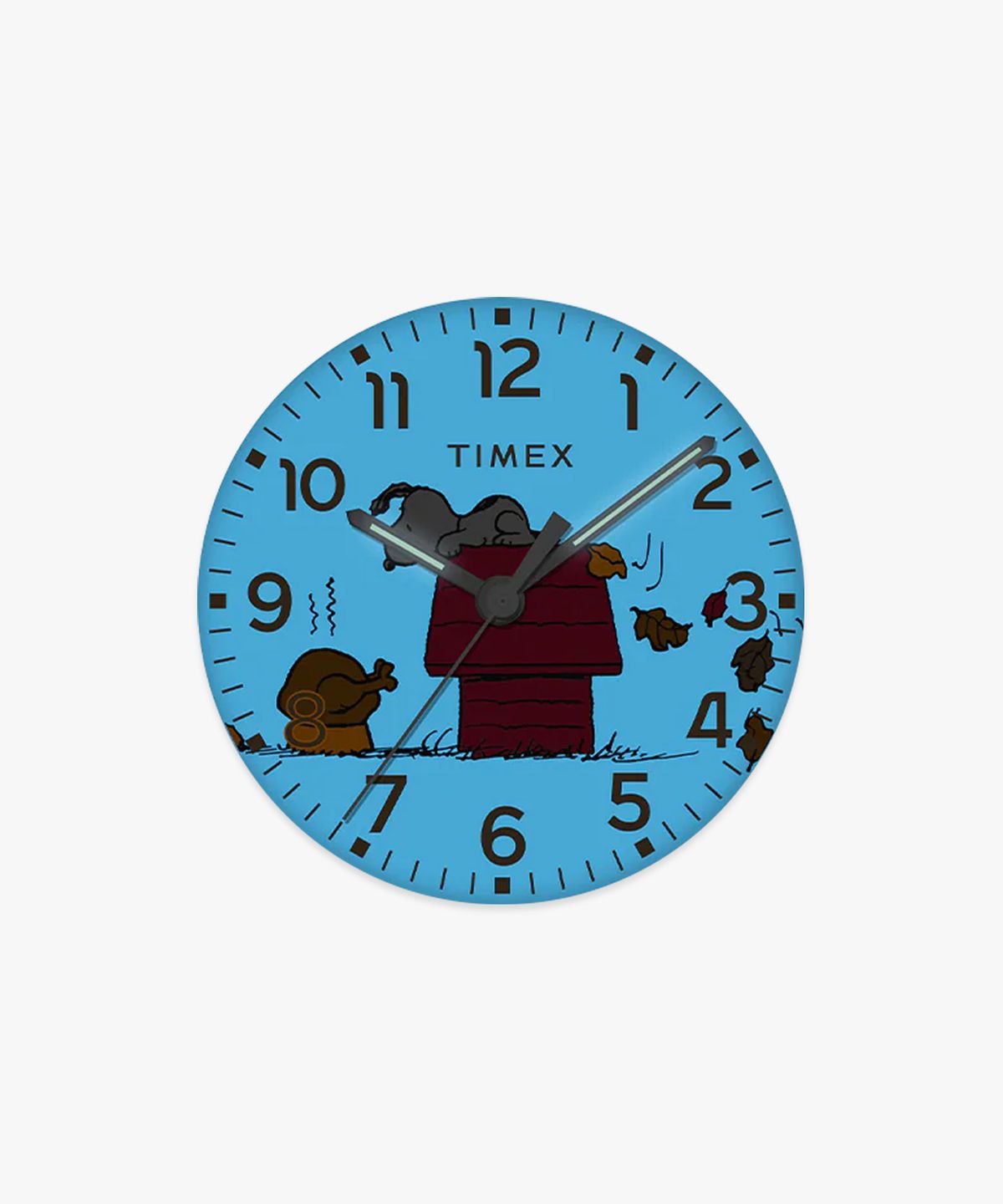 타이맥스(TIMEX) 타이맥스 x 피너츠 스탠다드 땡스기빙 브라운 가죽시계 40mm
