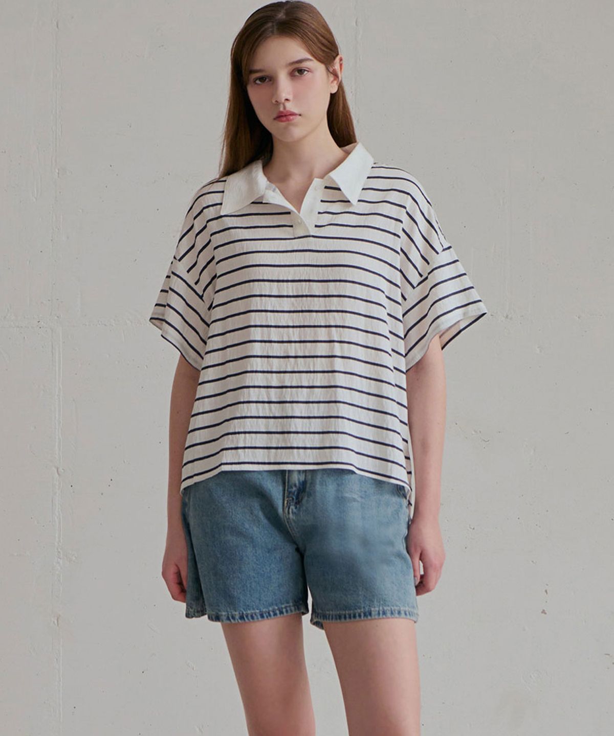 슬로우롤리(SLOWLOLLI) Soft cotton half pants_4 Colors