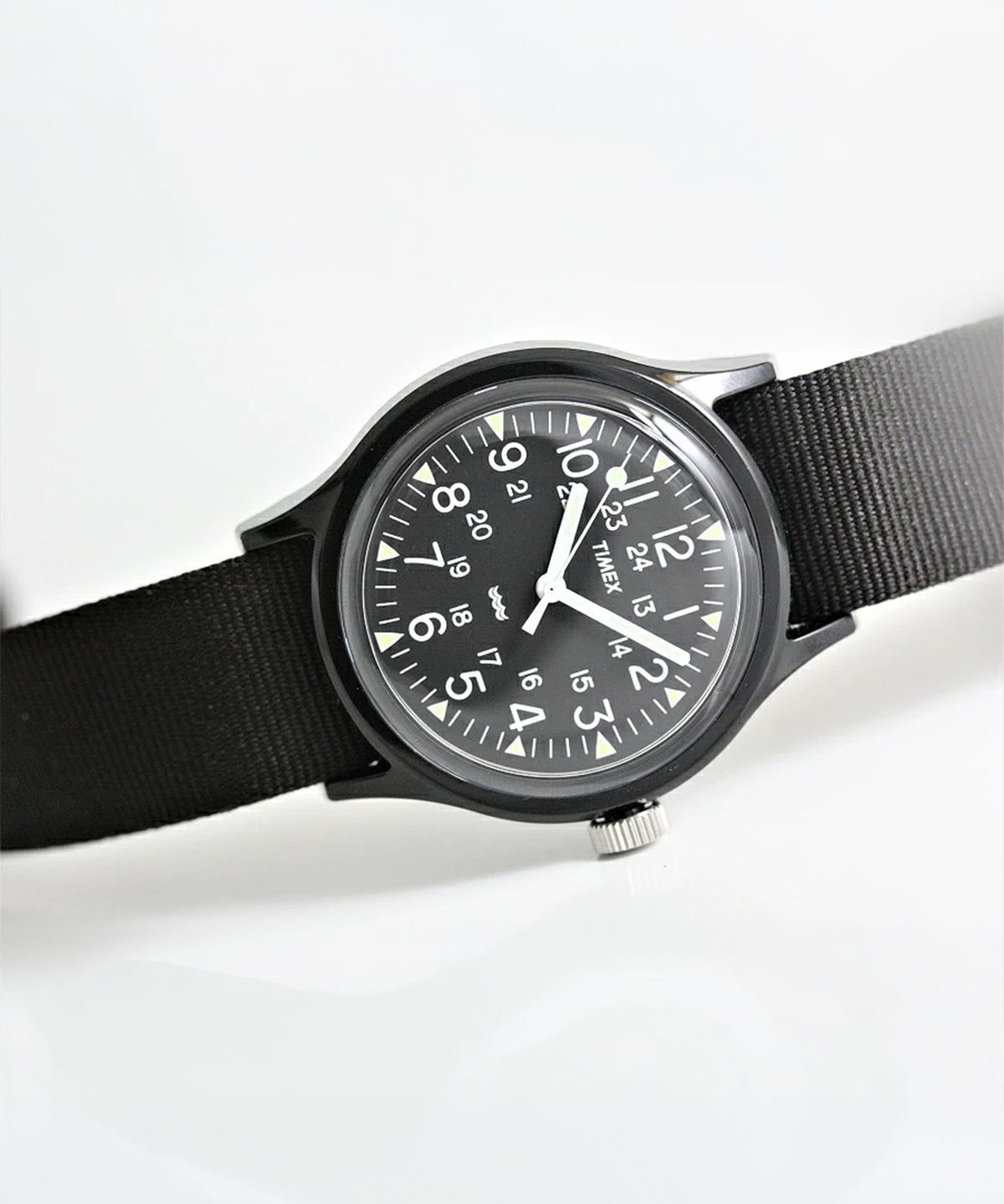 타이맥스(TIMEX) MK1 올블랙 밀리터리 그로그랭 툴워치 36mm