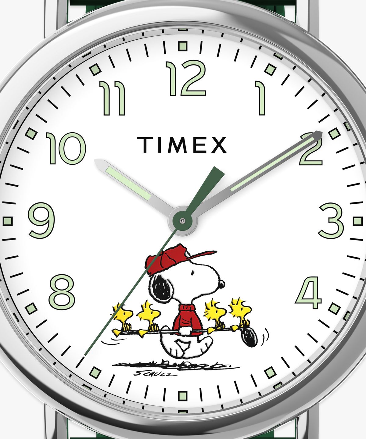 타이맥스(TIMEX) 타이맥스 x 피너츠 스탠다드 골프 러버스트랩 손목시계 40mm