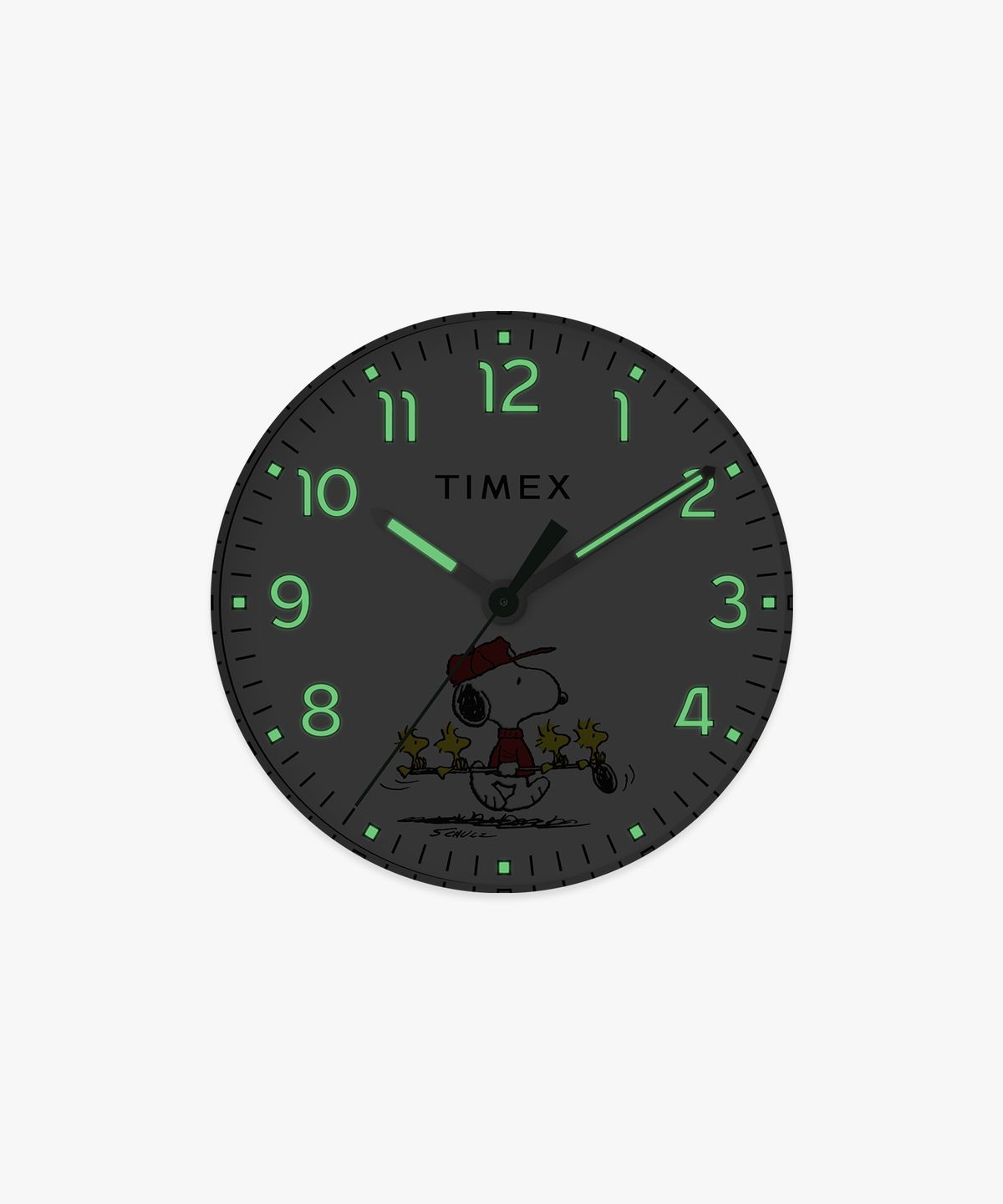 타이맥스(TIMEX) 타이맥스 x 피너츠 스탠다드 골프 러버스트랩 손목시계 40mm