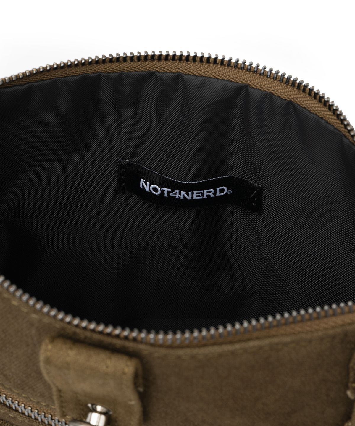 낫포너드(NOT4NERD) Stud Pocket Western Belt Bag - Brown
