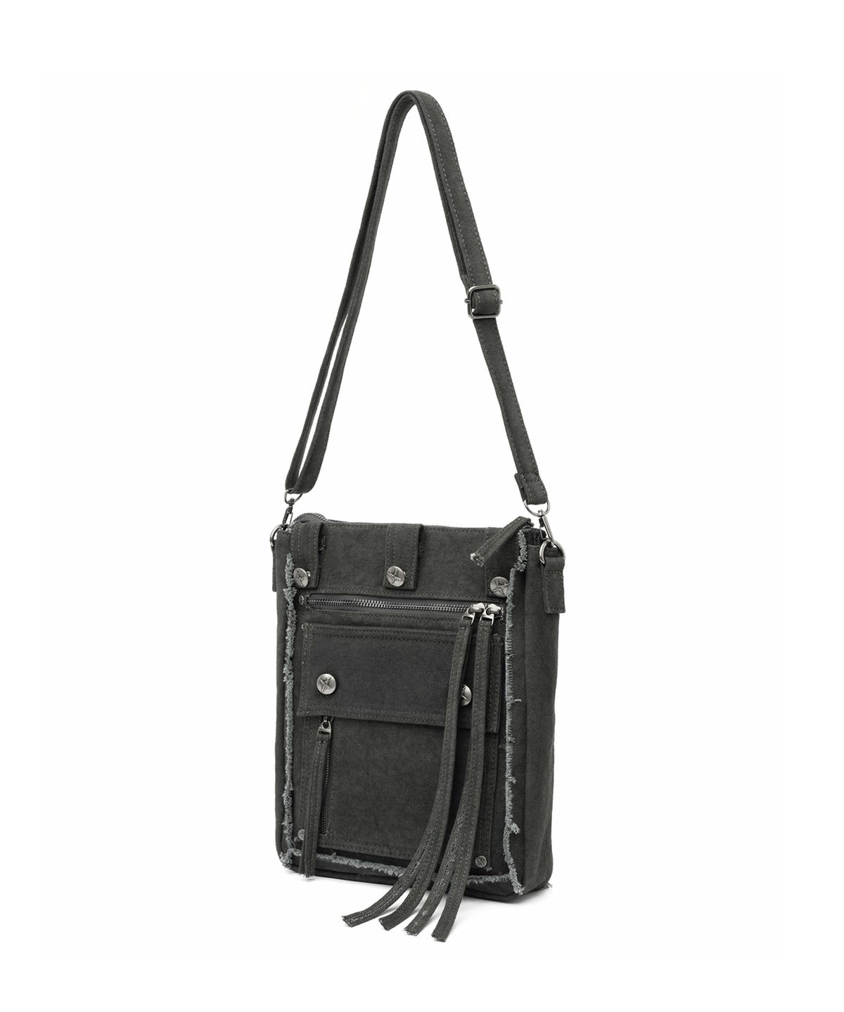 낫포너드(NOT4NERD) Stud Pocket Western Belt Bag - Black