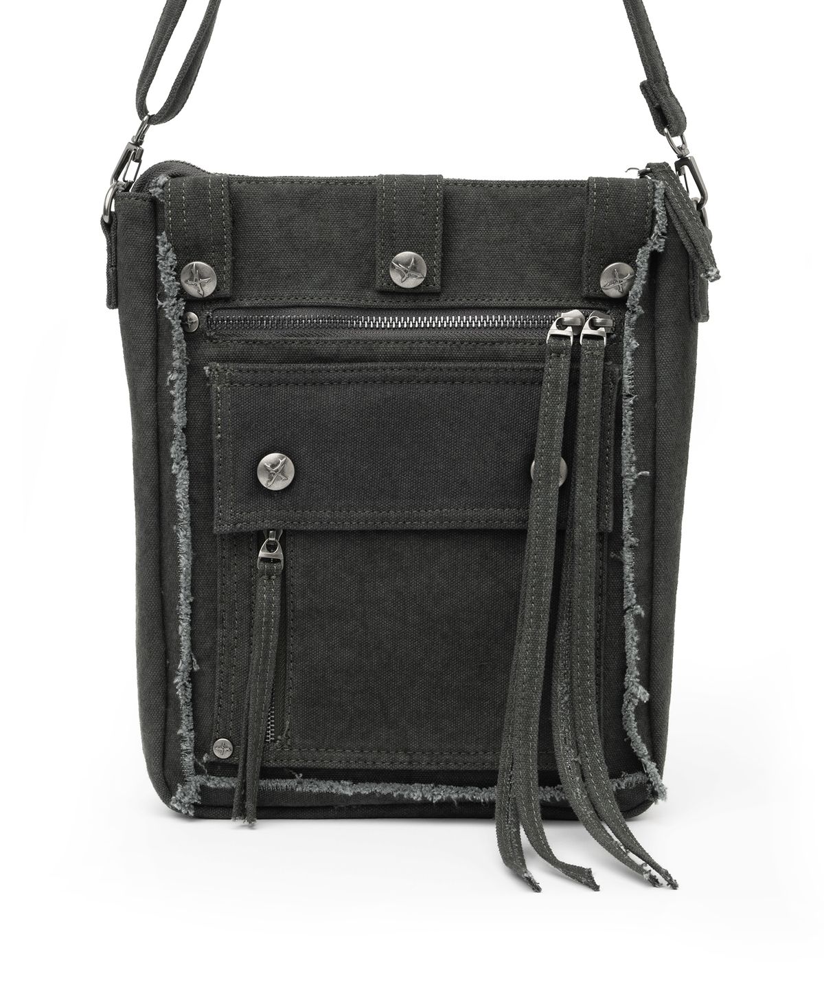 낫포너드(NOT4NERD) Stud Pocket Western Belt Bag - Black