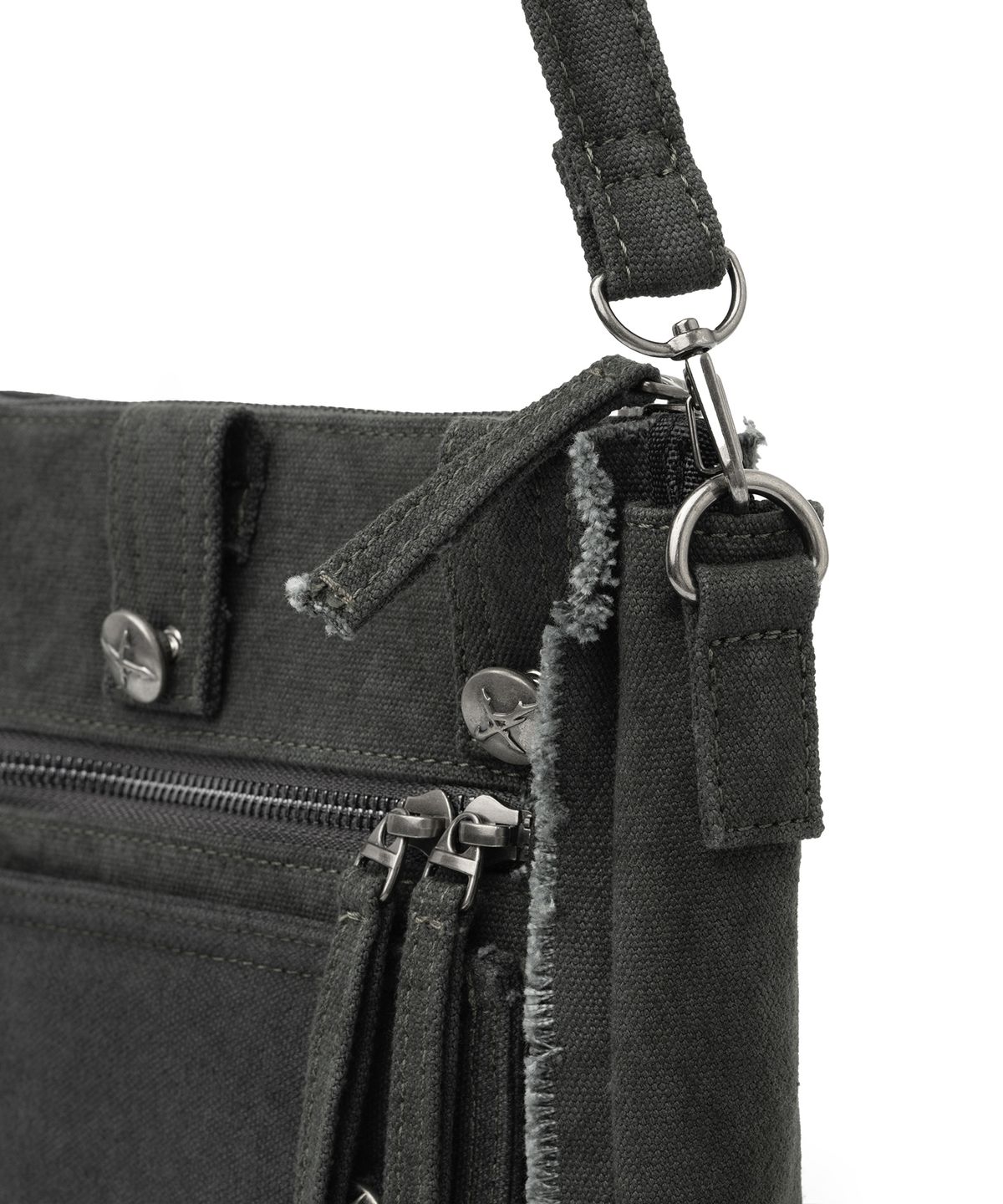 낫포너드(NOT4NERD) Stud Pocket Western Belt Bag - Black