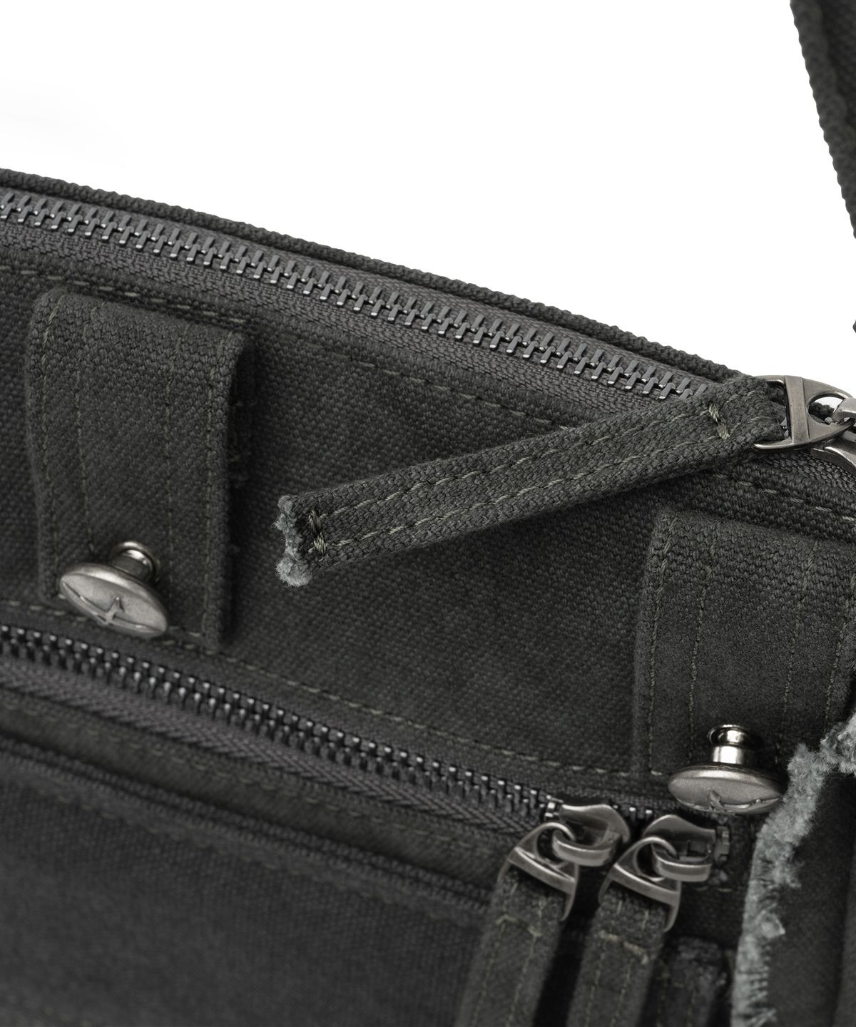 낫포너드(NOT4NERD) Stud Pocket Western Belt Bag - Black