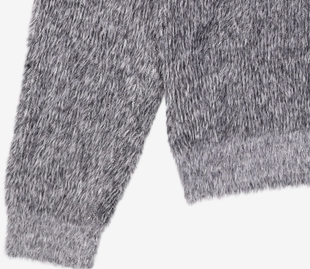 노매뉴얼(NOMANUAL) (시그니처종료)CROPPED HAIRY KNIT - 5 COLOR 100