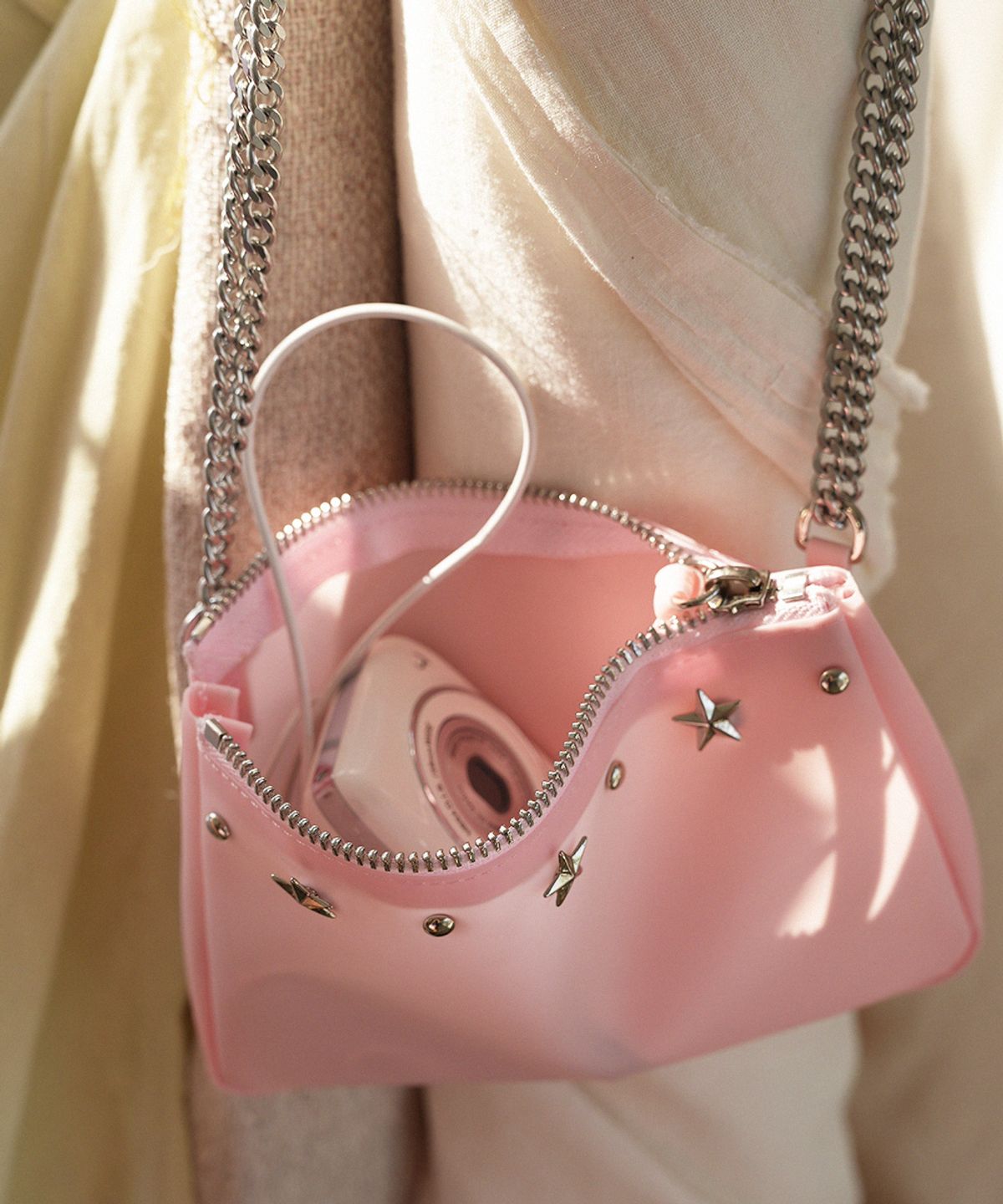 옴니포턴트(OMNIPOTENT) Candy Jelly Chain Bag _5color