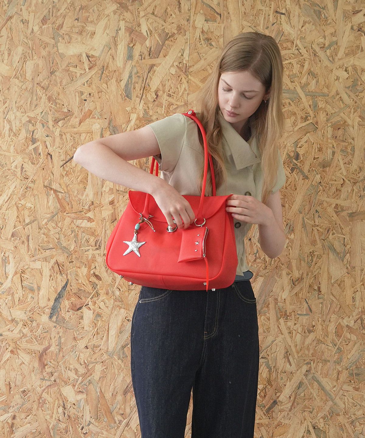 옴니포턴트(OMNIPOTENT) Candy Jelly Tote Bag & Card Wallet _5Colors