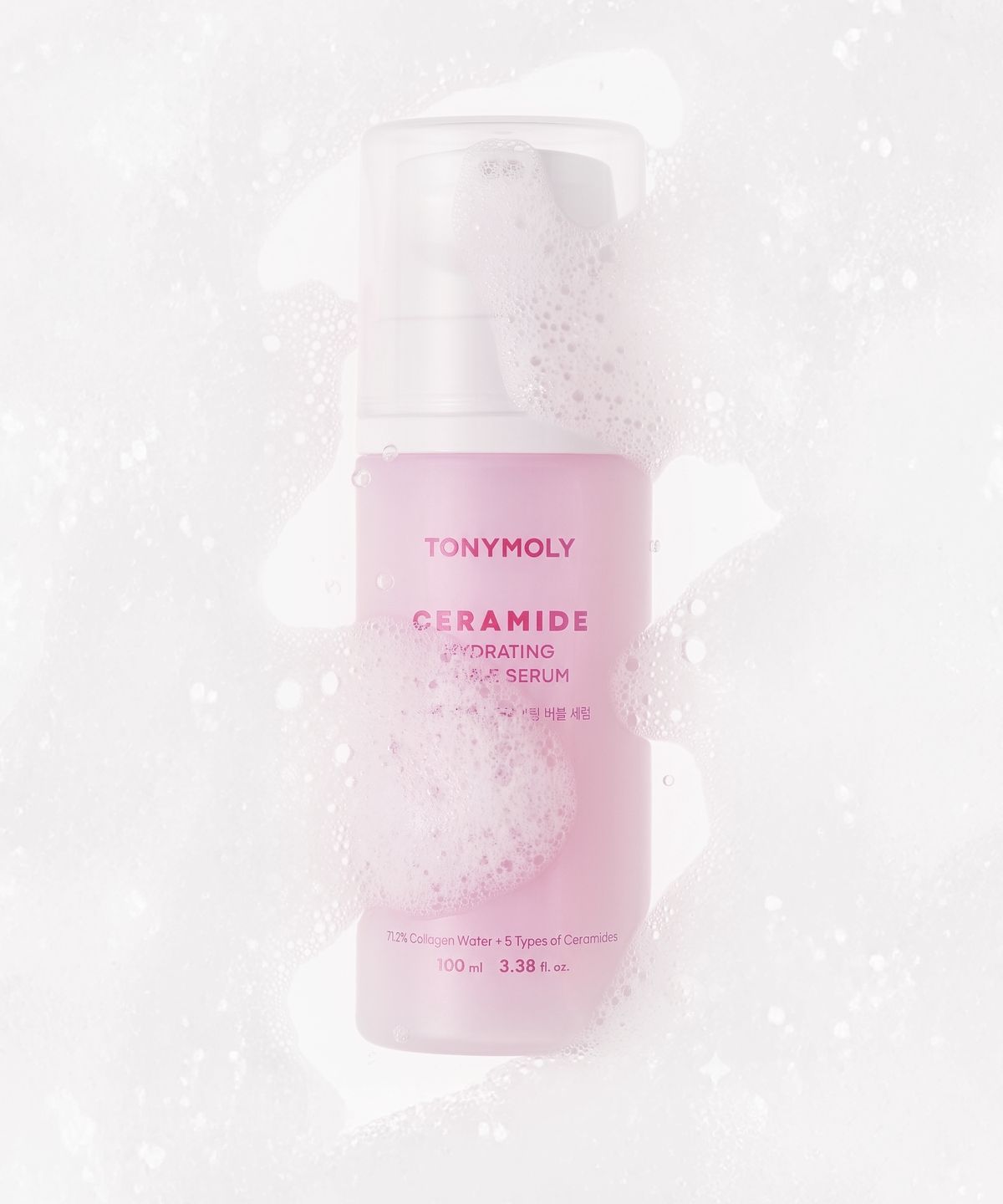 토니모리(TONYMOLY) 세라마이드 하이드레이팅 버블 세럼 100ml(+모찌 세럼 30ml)
