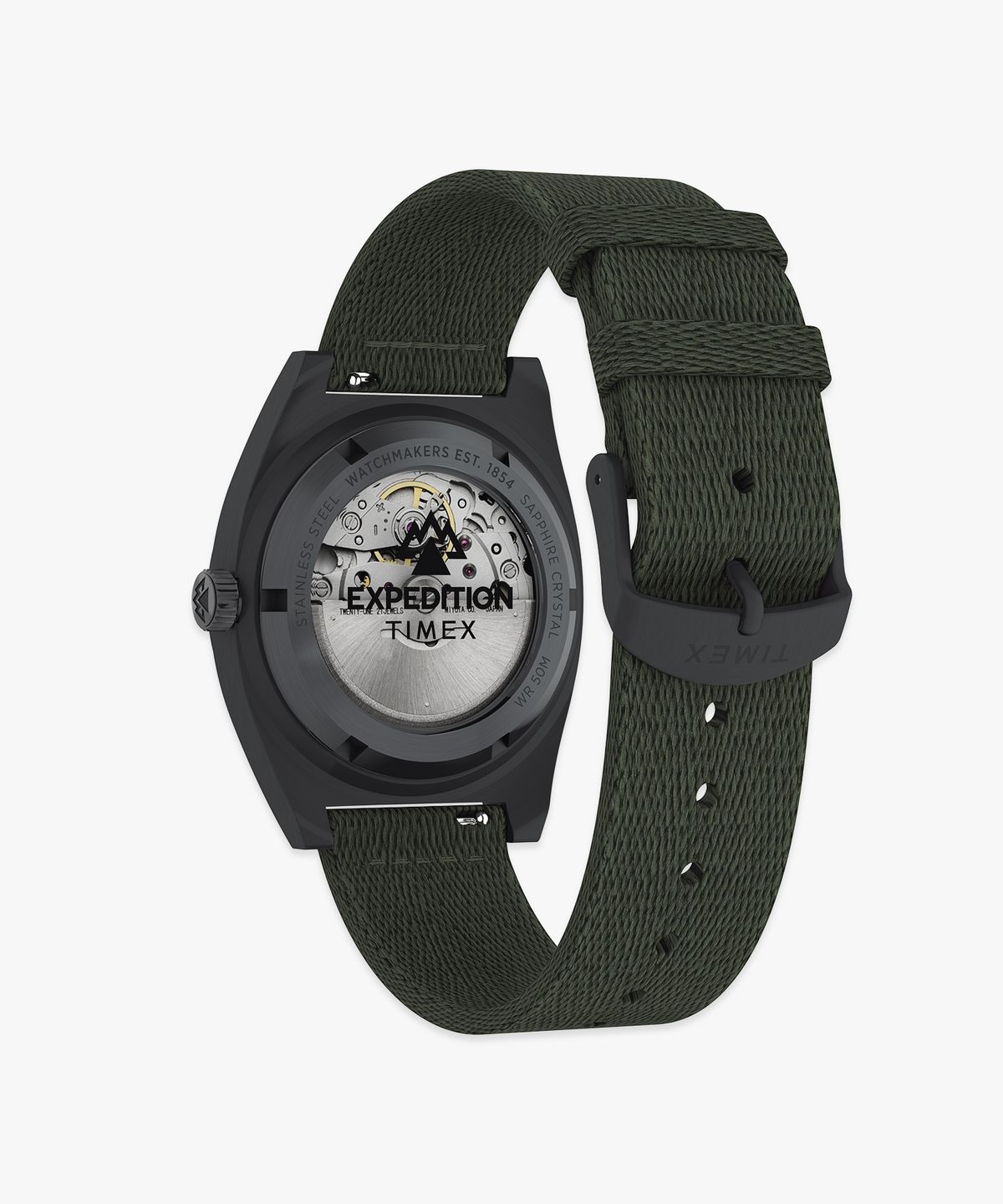 타이맥스(TIMEX) 익스페디션 캡스톤 오토매틱 패브릭밴드 손목시계 39mm