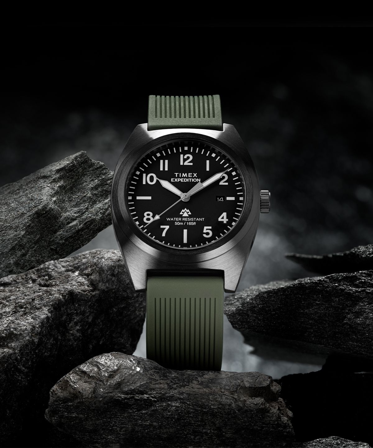 타이맥스(TIMEX) 익스페디션 캡스톤 카키스트랩 아웃도어시계 39mm
