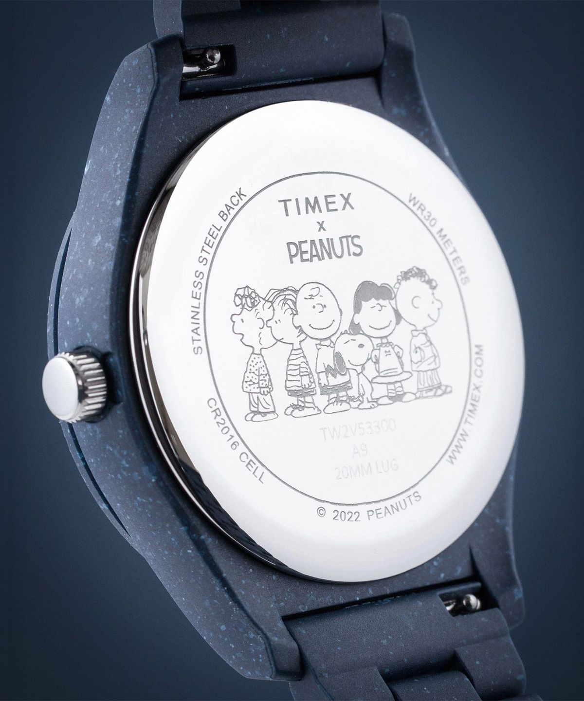 타이맥스(TIMEX) 타이맥스 x 피너츠 레거시 오션 재생 플라스틱 패션시계 42mm