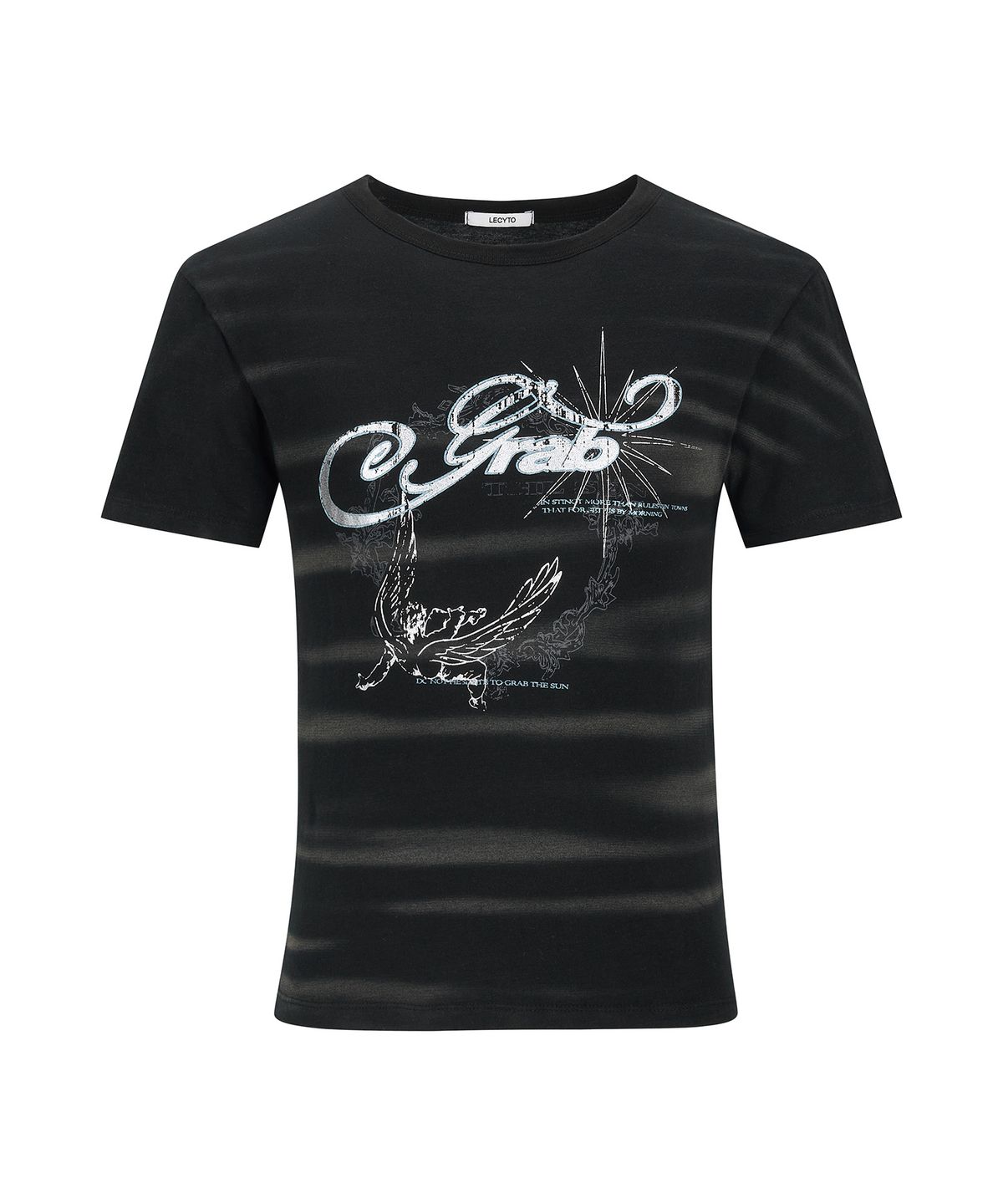 레씨토(LECYTO) Grab Pulse T-Shirt_[Black]