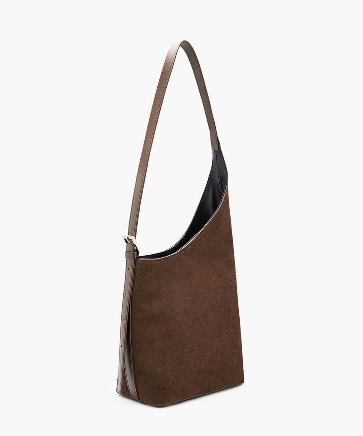끌라베(CLAVE) 블레어 스웨이드 브라운 토트백 (BLAIR Suede Brown Tote Bag)