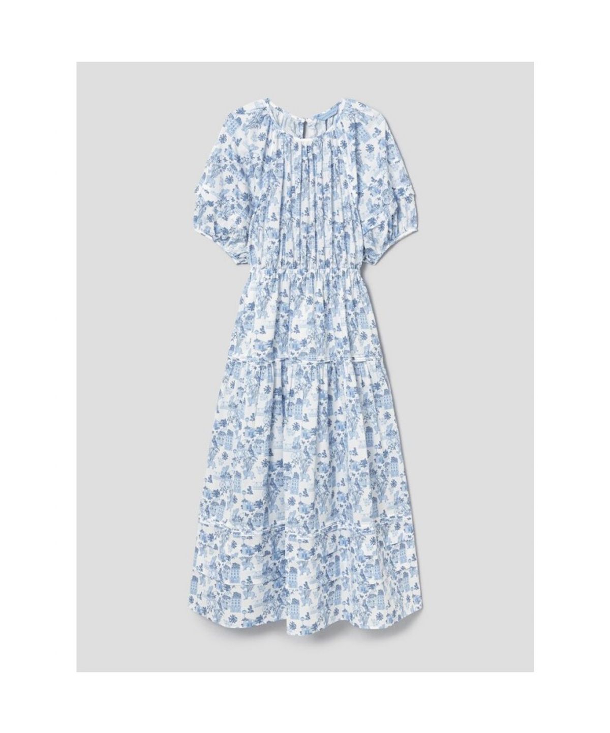 빈폴 레이디스(BEANPOLE LADIES) [다리아송] 올오버 원피스  스카이 블루 (BF6571K01Q)
