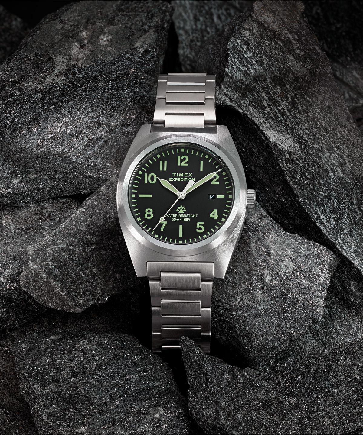 타이맥스(TIMEX) 익스페디션 캡스톤 남자메탈시계 39mm