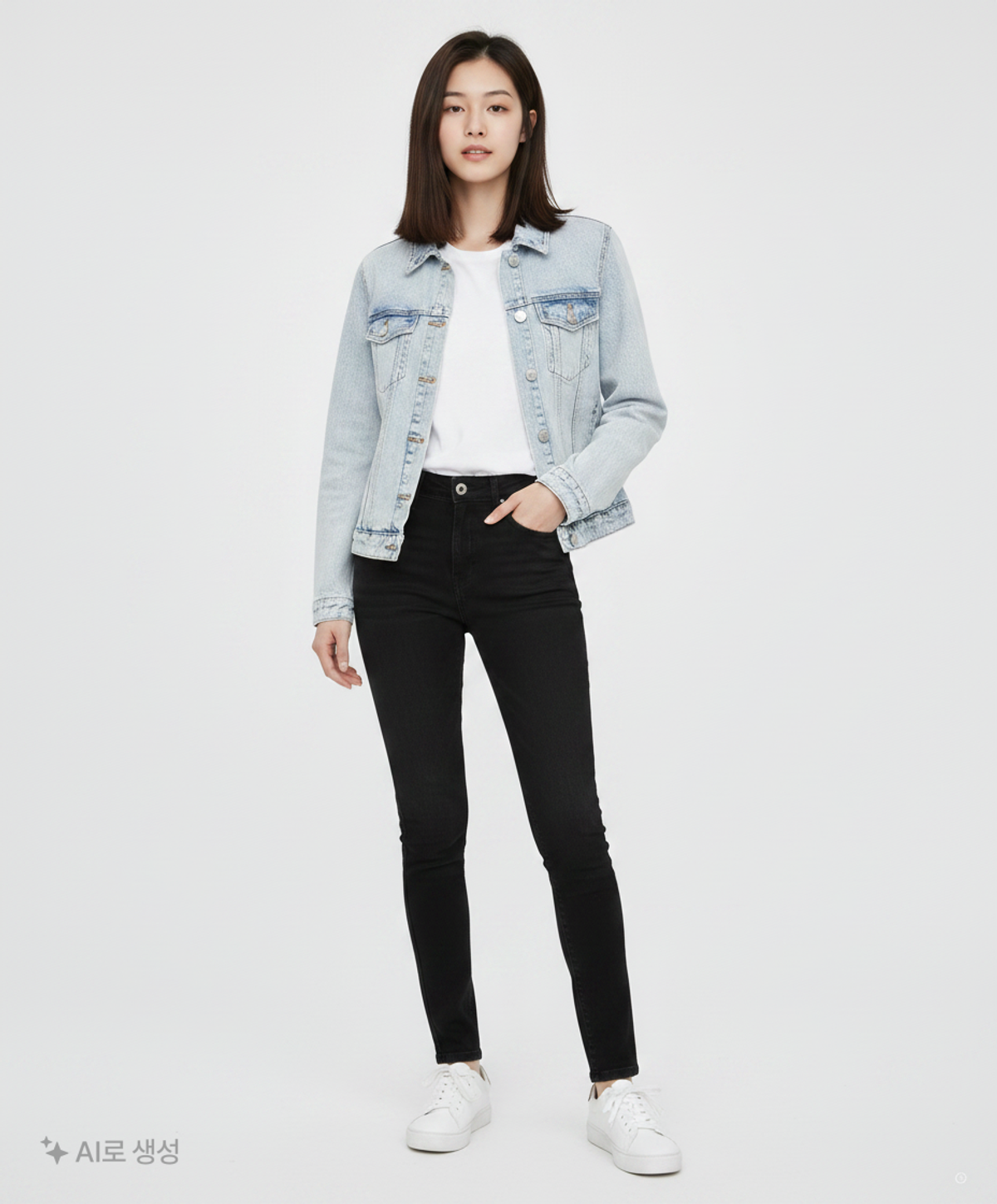 자라(ZARA) 데님/트러커 재킷 L