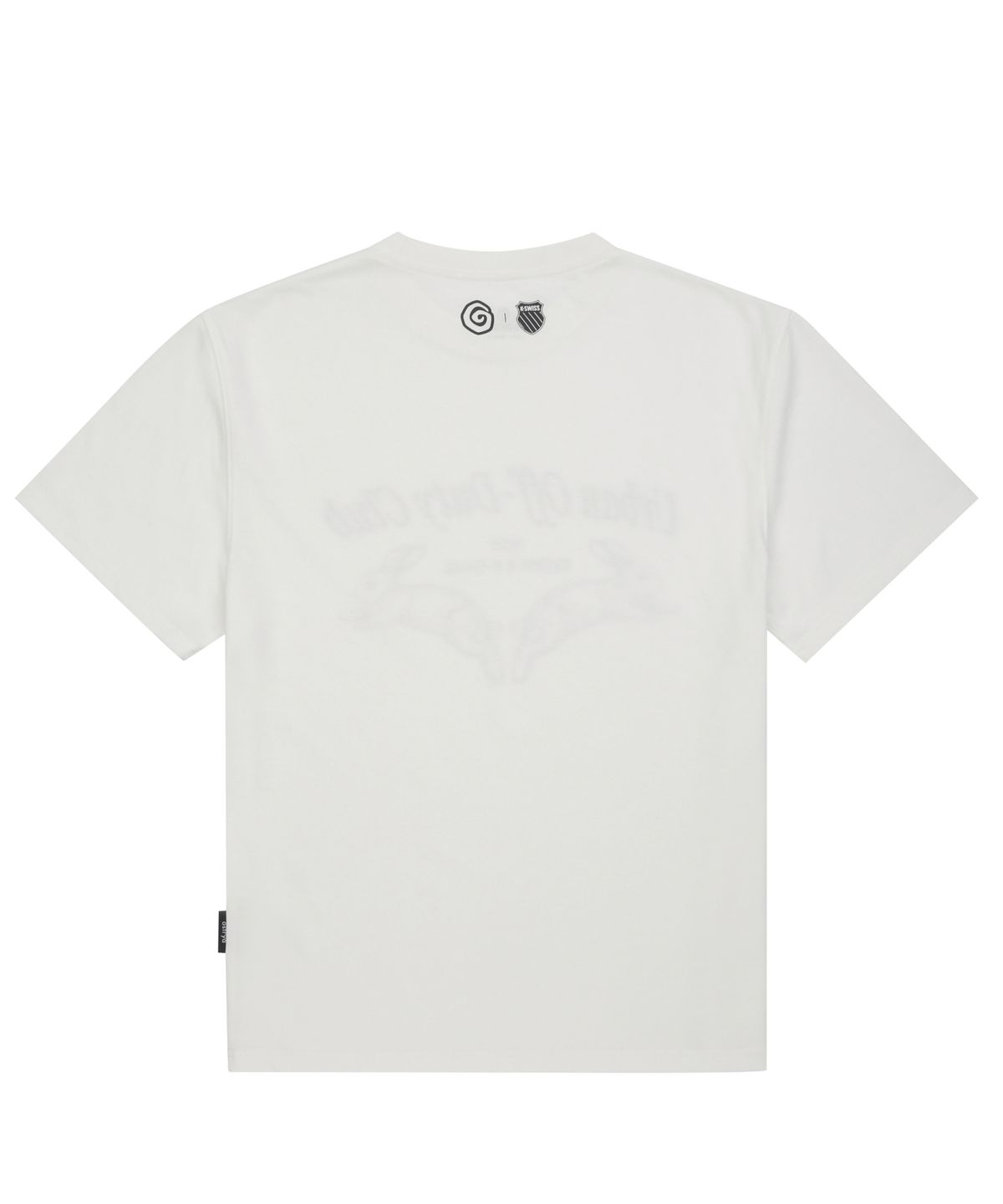 케이스위스(K-SWISS) K-SWISS X ostrya 디지 래빗 반팔 티_1KSTSMV908WH