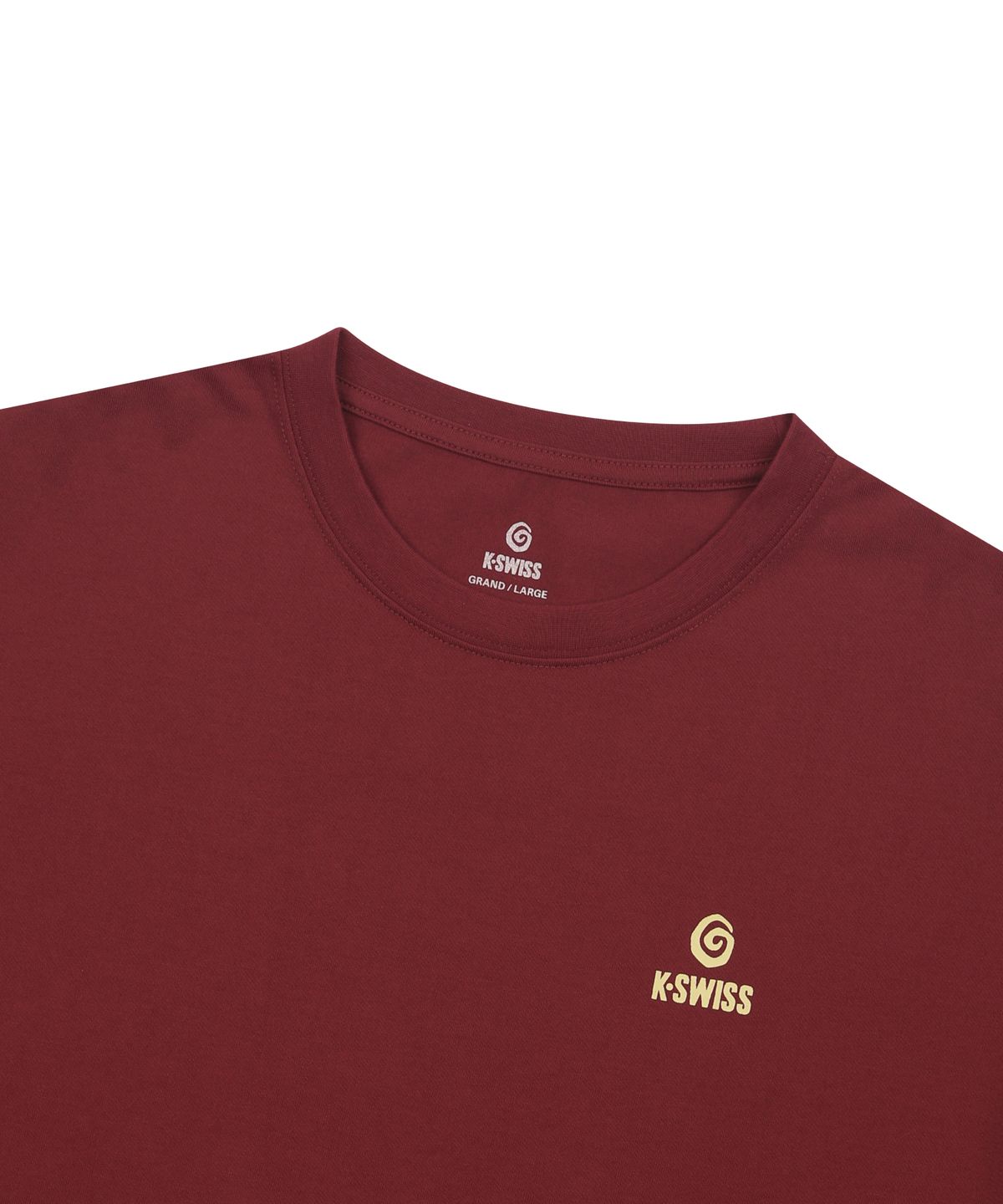 케이스위스(K-SWISS) K-SWISS X ostrya 코어 로고 반팔 티_1KSTSMV907RE