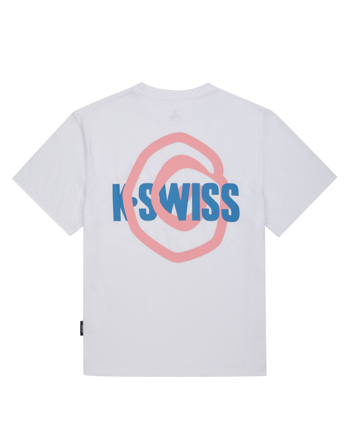 케이스위스(K-SWISS) K-SWISS X ostrya 코어 로고 반팔 티_1KSTSMV907WH