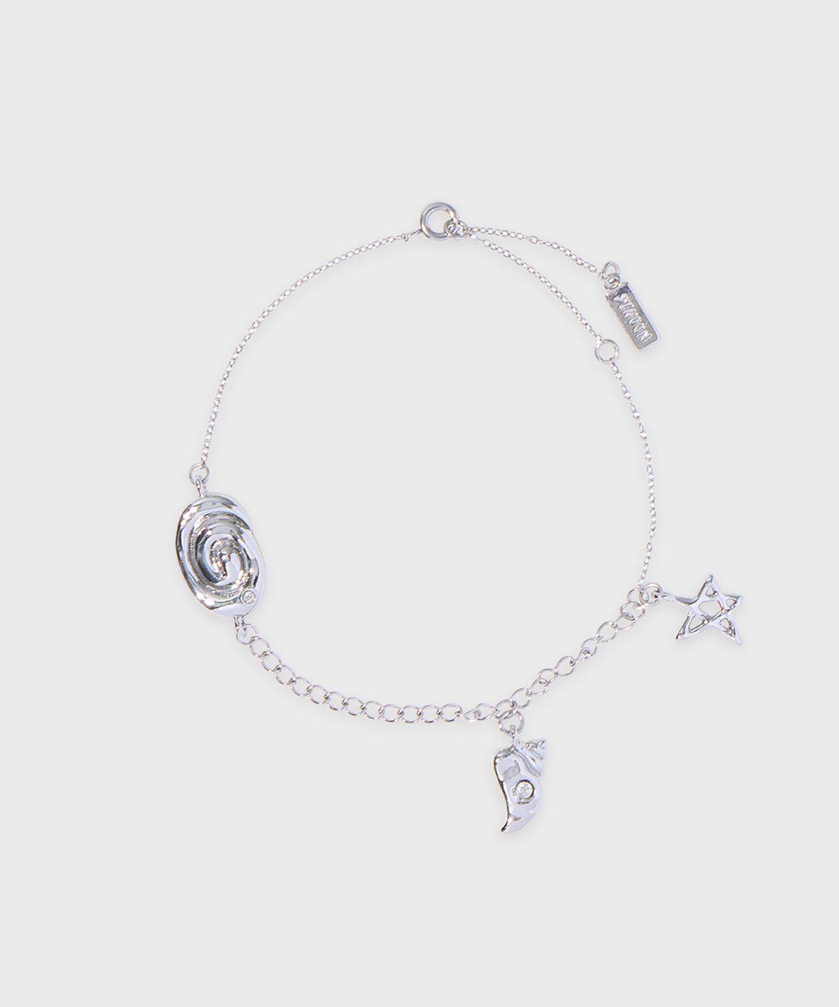 시눈(SINOON) Star Shell Anklet (Silver)