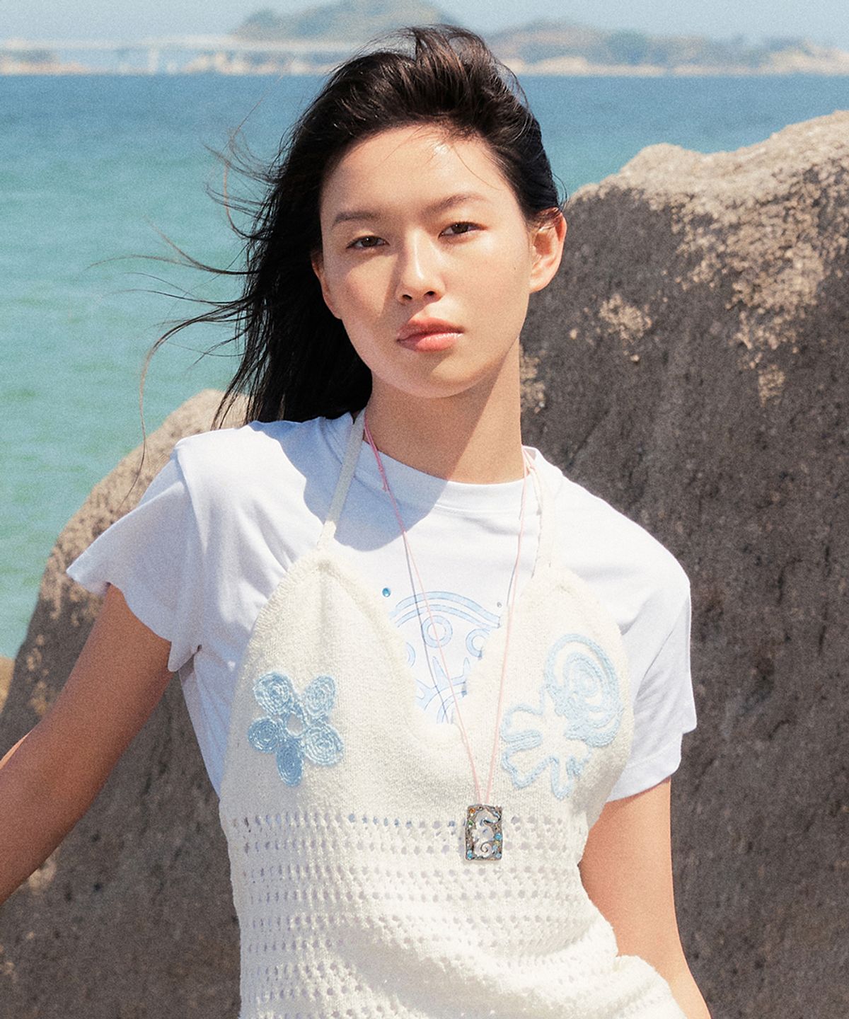 시눈(SINOON) Seahorse Necklace (Silver)