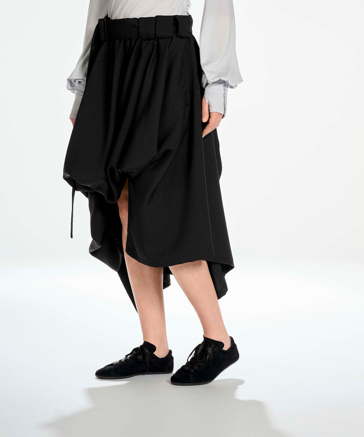 와이쓰리(Y-3) (W) 어댑트 스포츠 유니폼 스커트 블랙 ADAPT SU SKIRT BLACK