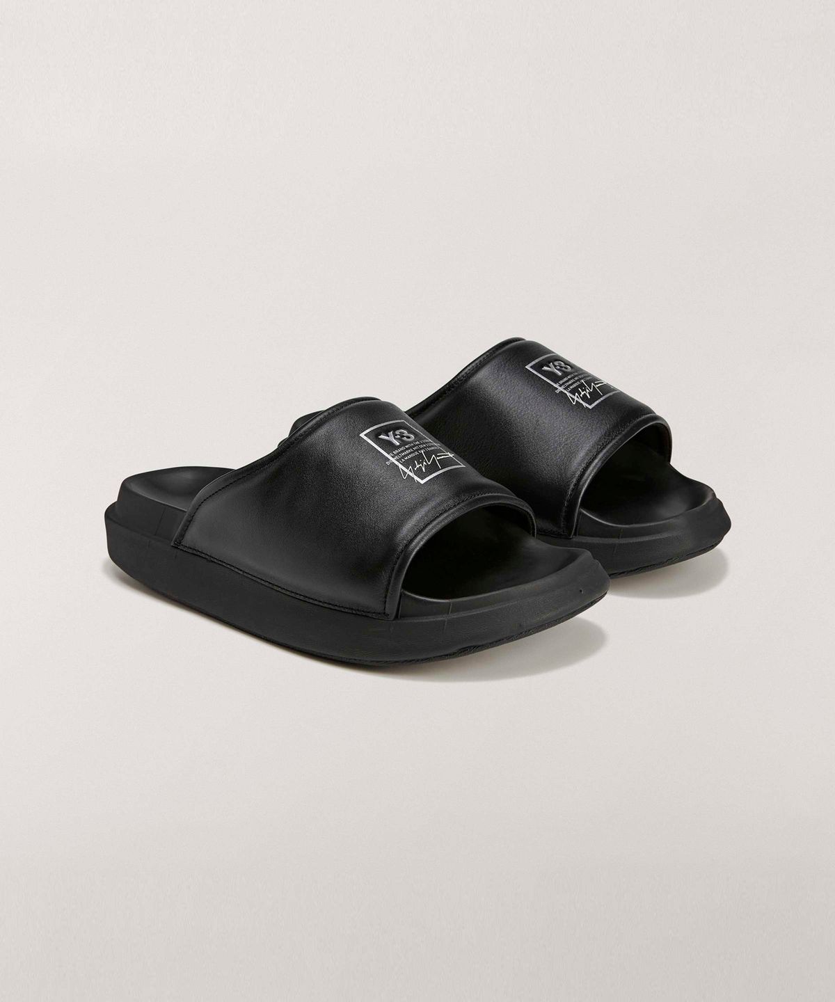 와이쓰리(Y-3) (U) 슬라이드 블랙 Y-3 SLIDE BLACK/BLACK/BLACK