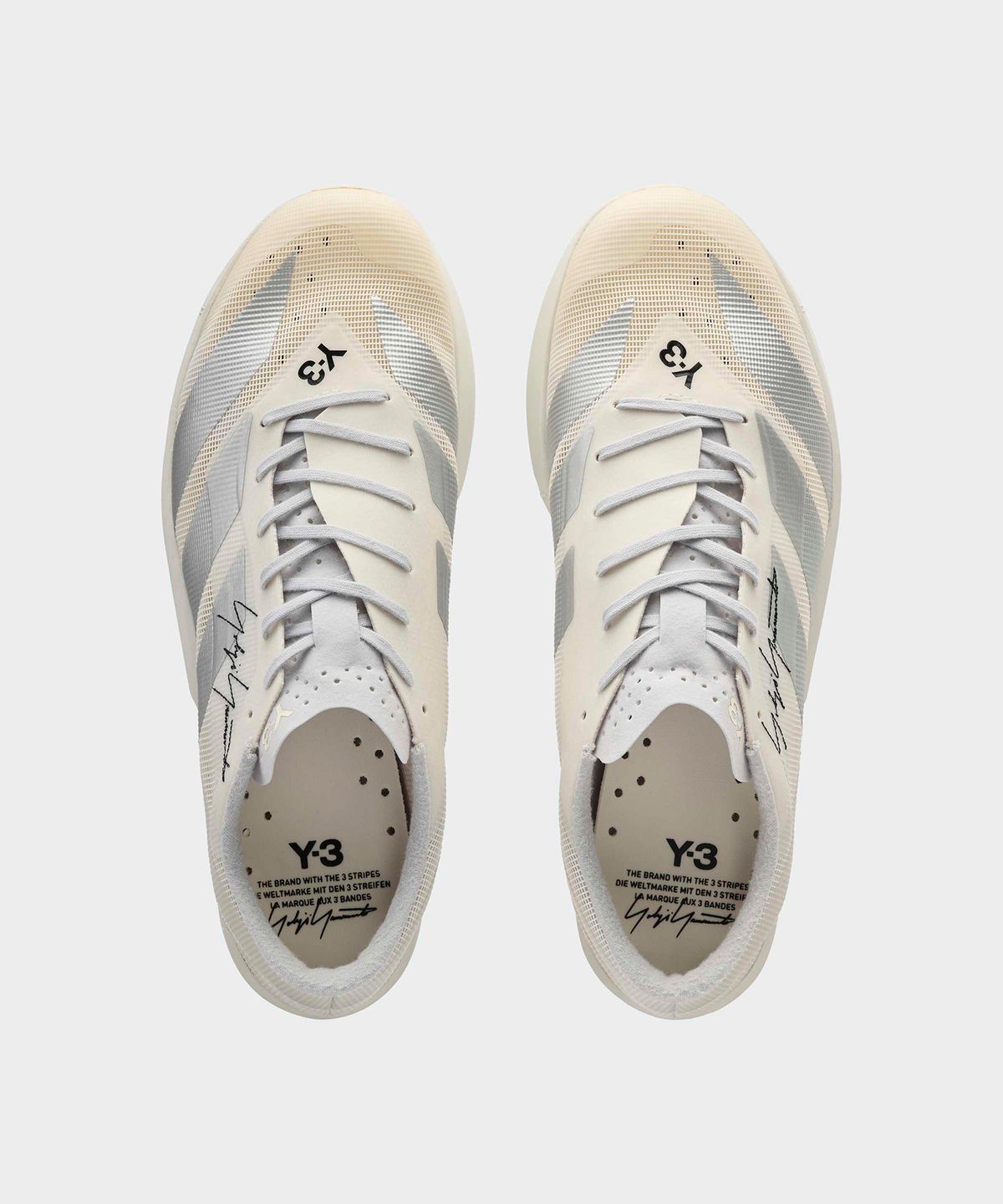 와이쓰리(Y-3) (U) 아디제로 RC6 크림 화이트 Y-3 ADIZERO RC6 CREAM WHITE/SILVER MET./LGH SOLID GREY