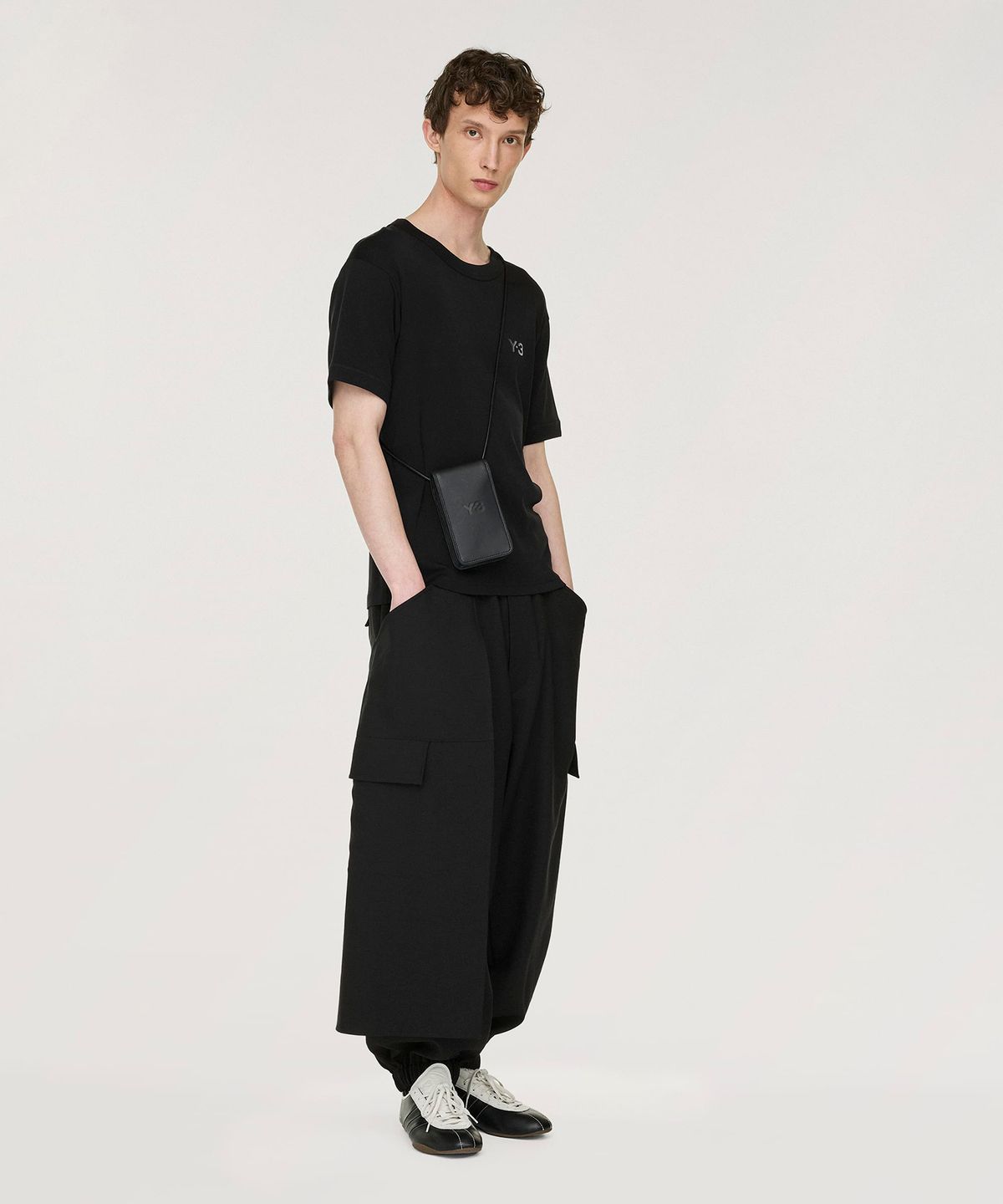 와이쓰리(Y-3) (U) 슬림 티셔츠 블랙 SLIM TEE BLACK