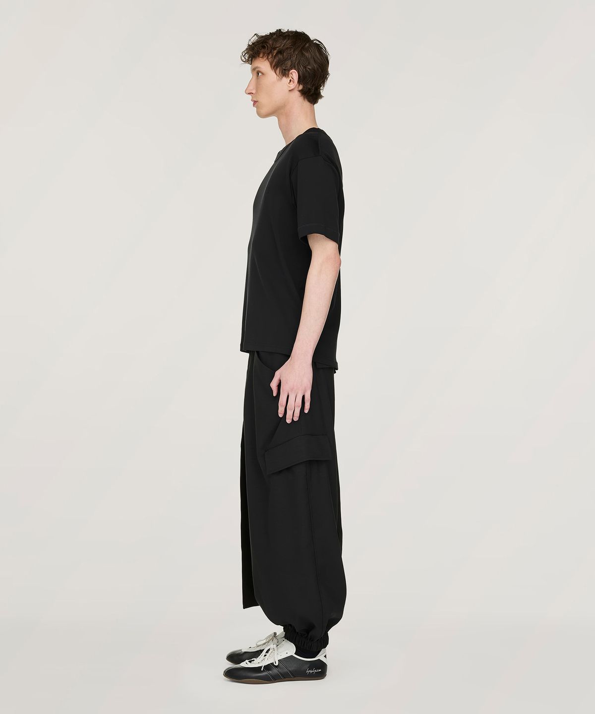 와이쓰리(Y-3) (U) 슬림 티셔츠 블랙 SLIM TEE BLACK