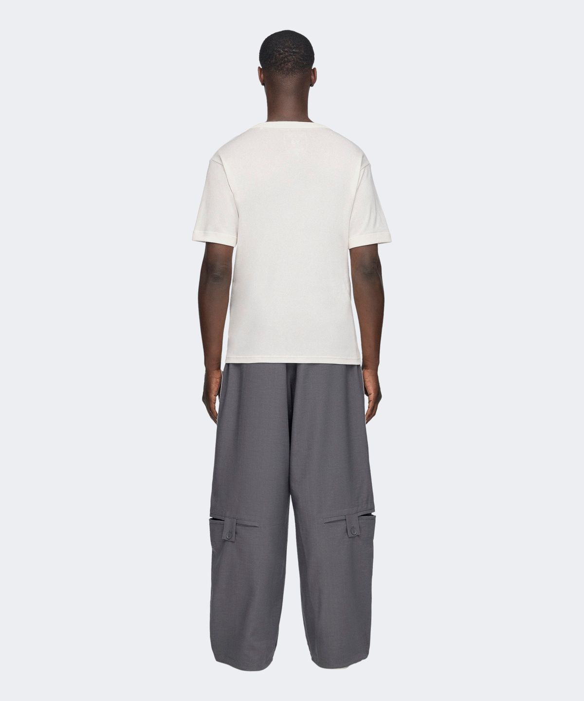 와이쓰리(Y-3) (U) 슬림 티셔츠 화이트 SLIM TEE CHALK WHITE