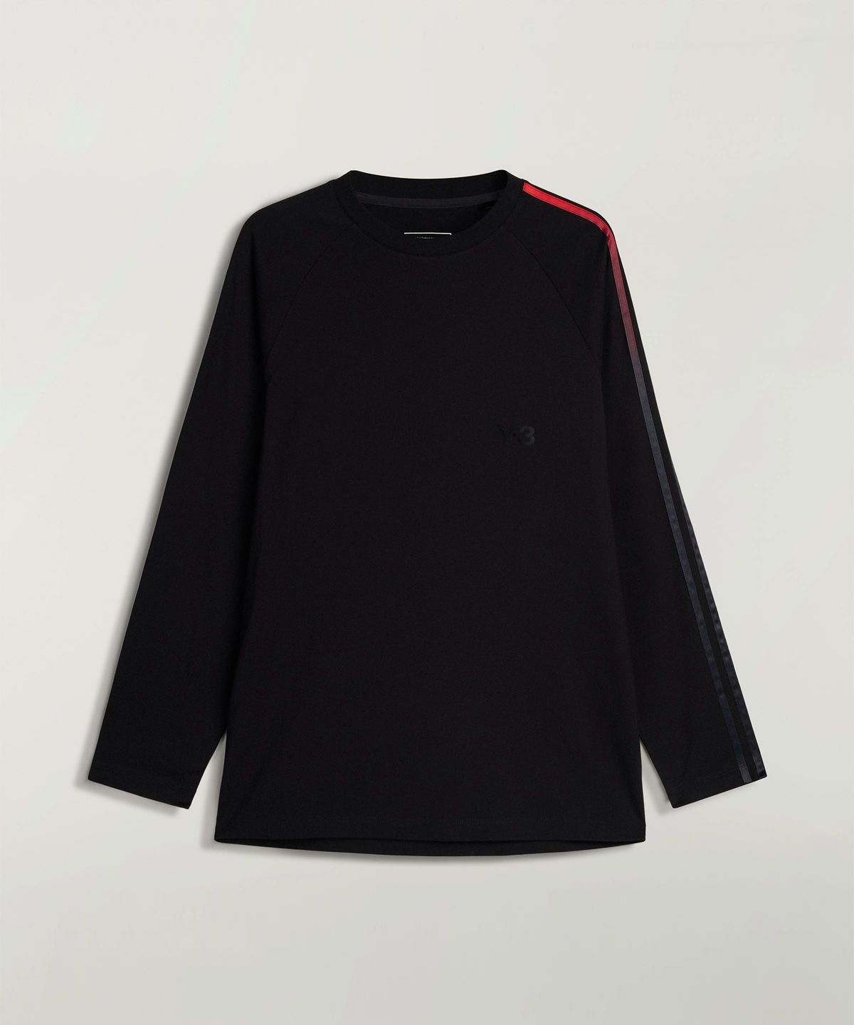 와이쓰리(Y-3) (U) 오버사이즈 그라디언트 3S 롱 슬리브 티셔츠 블랙 OVS GRD 3S LS T BLACK