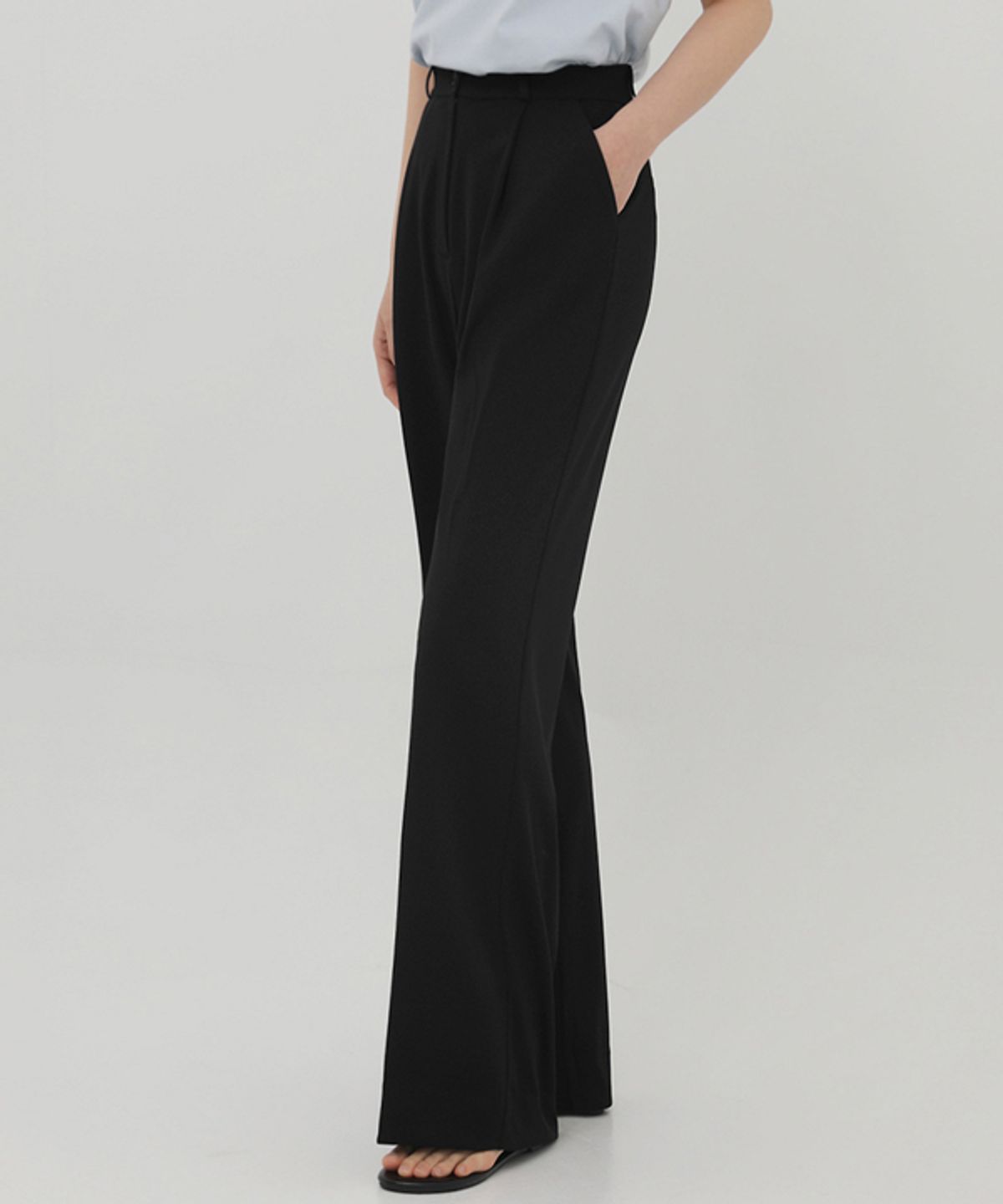 엘뮤즈(LMUSE) [150.160ver] WIDE SLACKS.010 -쿨링고탄력/1color/3size