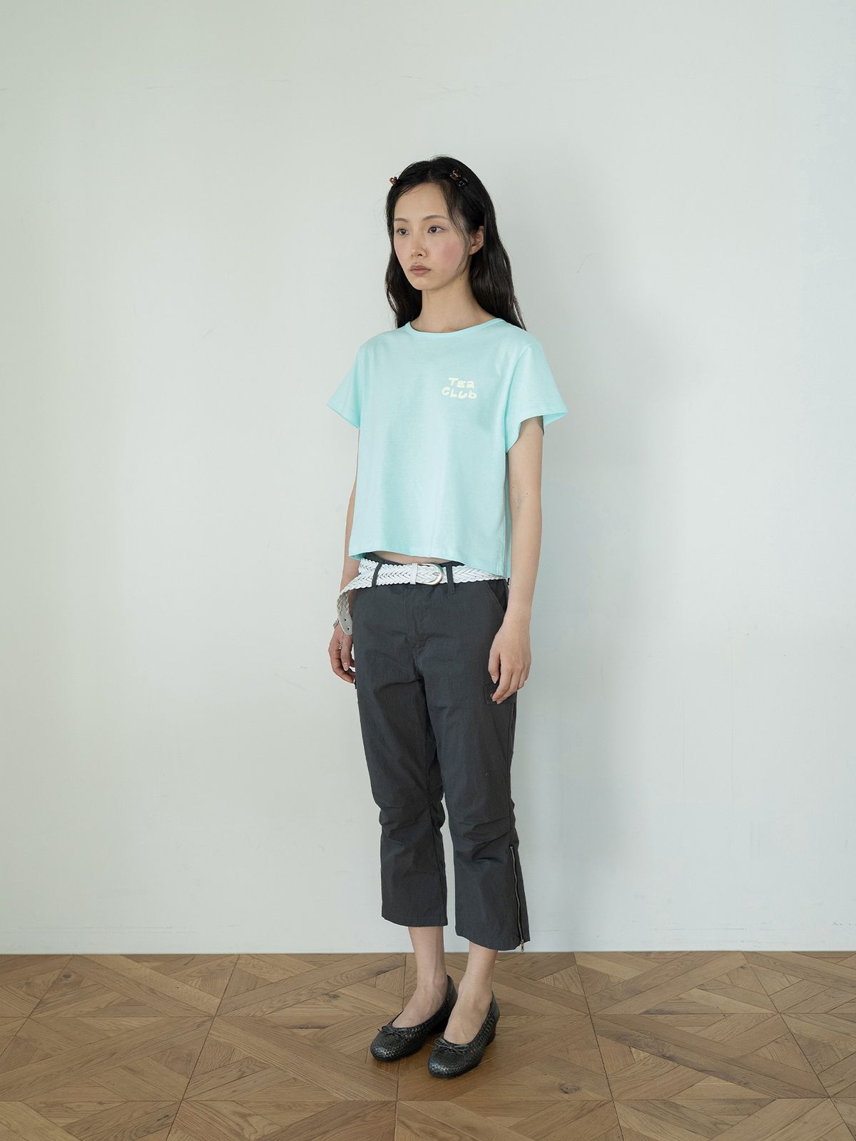 온스카(ONSKA) TEA CLUB REGULAR T (ICE BLUE)