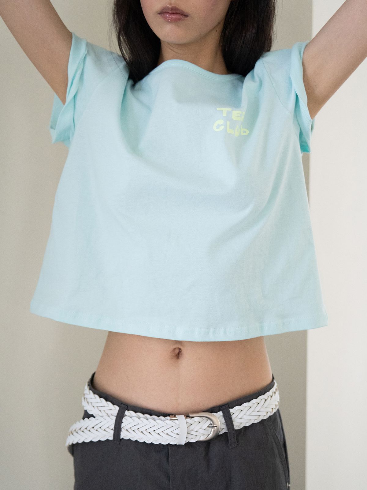 온스카(ONSKA) TEA CLUB REGULAR T (ICE BLUE)