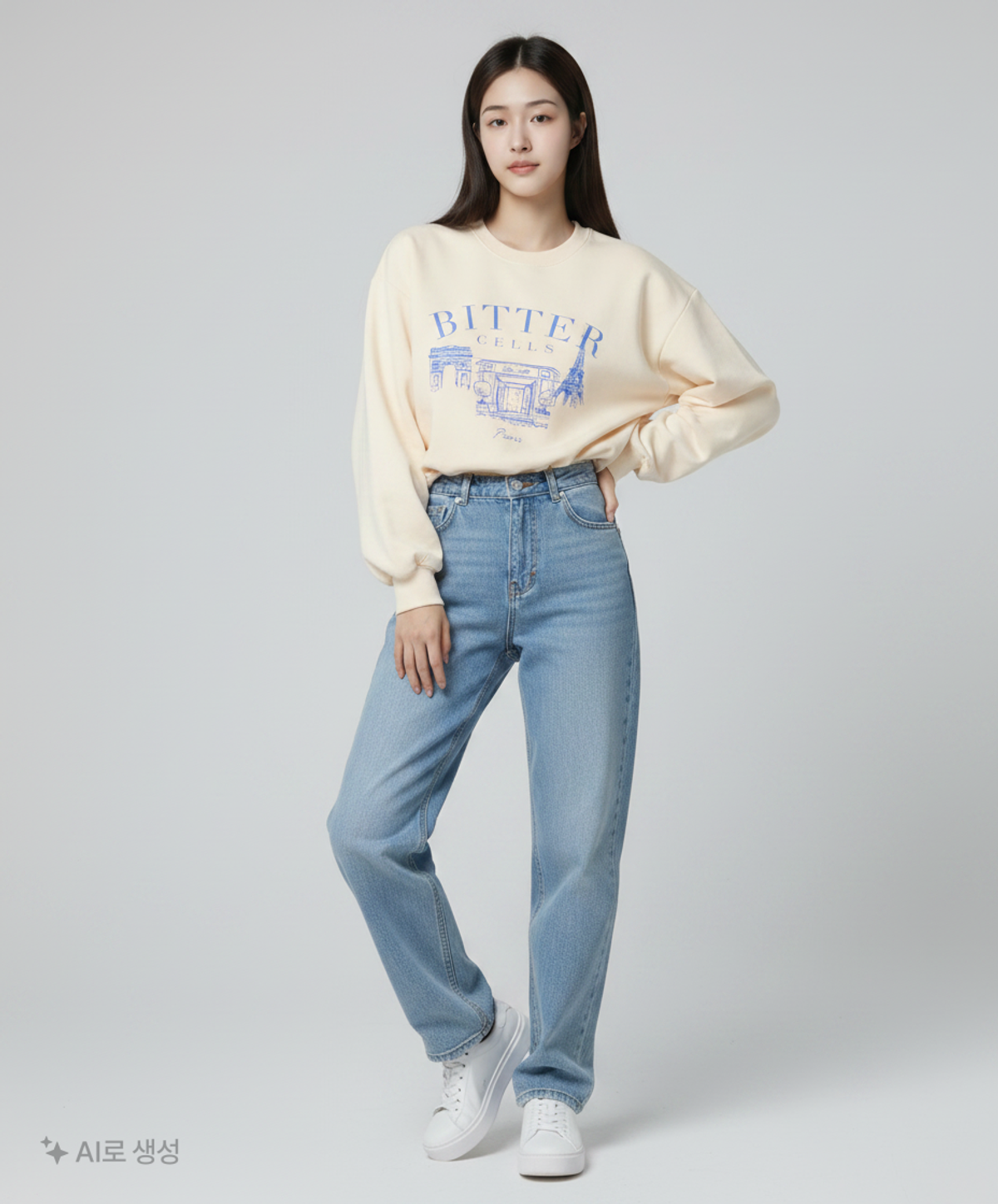 비터셀즈(BITTERCELLS) 맨투맨/스웨트셔츠 1 1/2