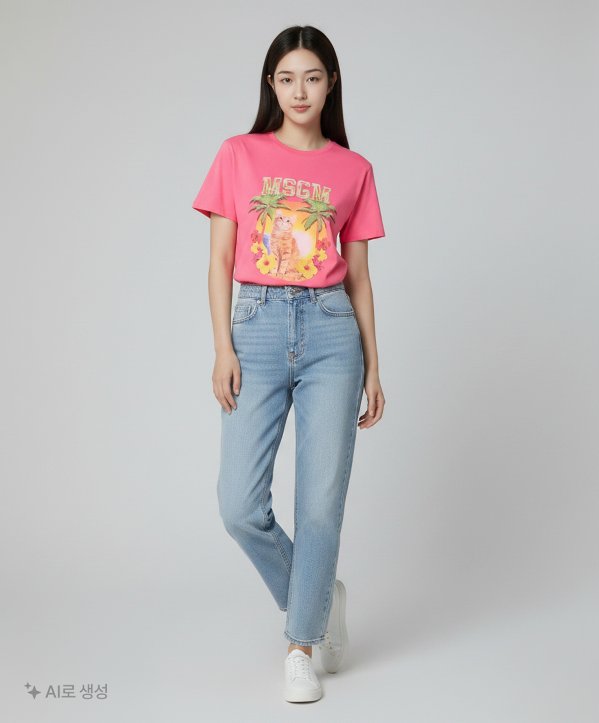 엠에스지엠(MSGM) 반소매 티셔츠 L