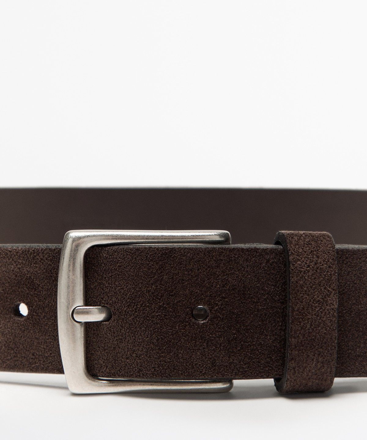 마시모두띠(MASSIMO DUTTI) 플러시 나파 가죽 벨트