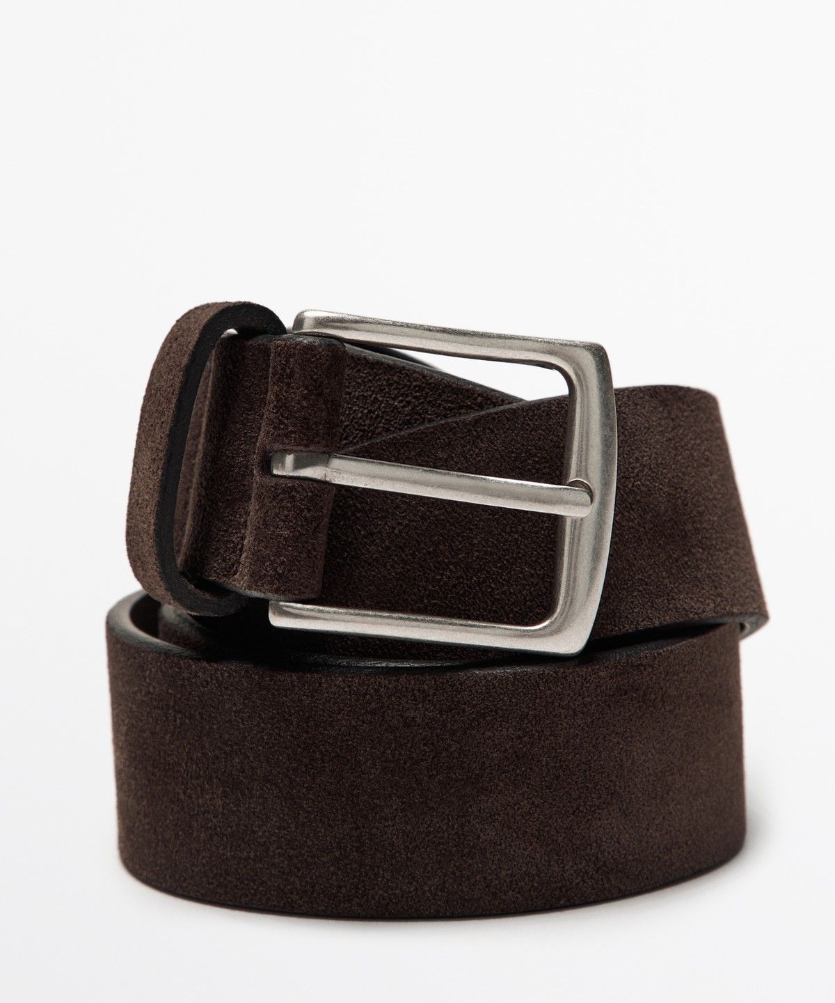 마시모두띠(MASSIMO DUTTI) 플러시 나파 가죽 벨트