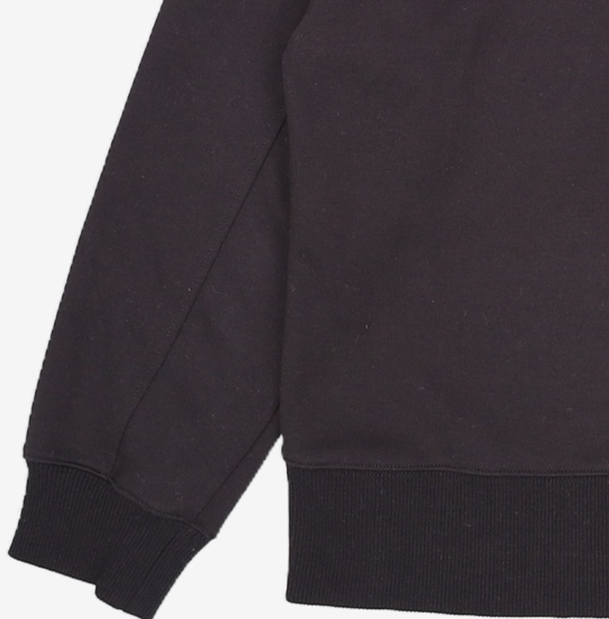 윌리엄스버그 뉴욕시티(WILLIAMSBURG NEWYORK CITY) [Essential] Classic Logo Cutting Hoodie_Black M