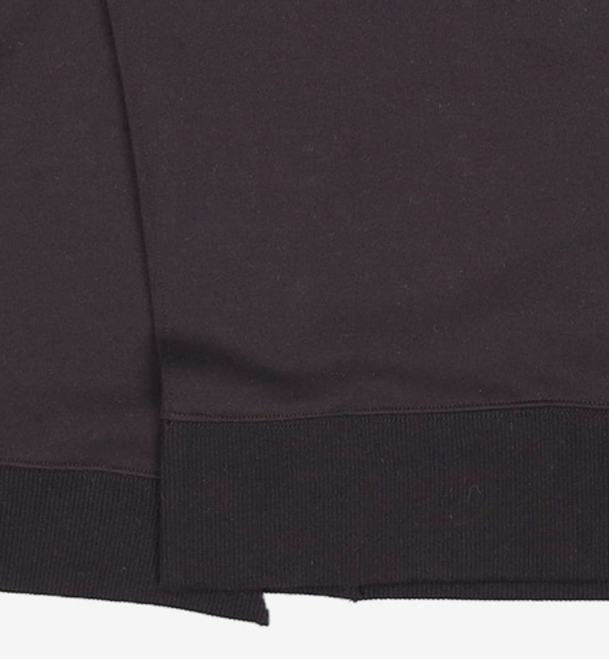 윌리엄스버그 뉴욕시티(WILLIAMSBURG NEWYORK CITY) [Essential] Classic Logo Cutting Hoodie_Black M
