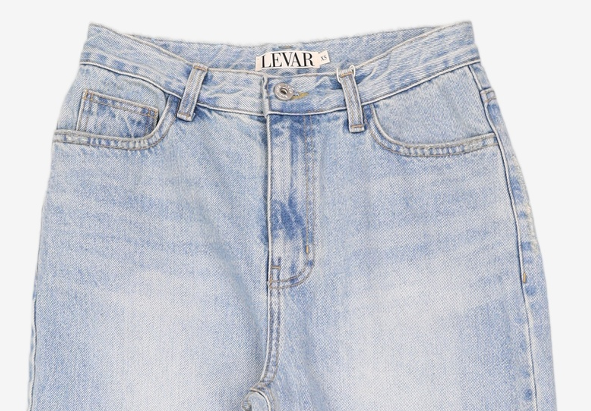 르바(LEVAR) 청/데님 팬츠 XS