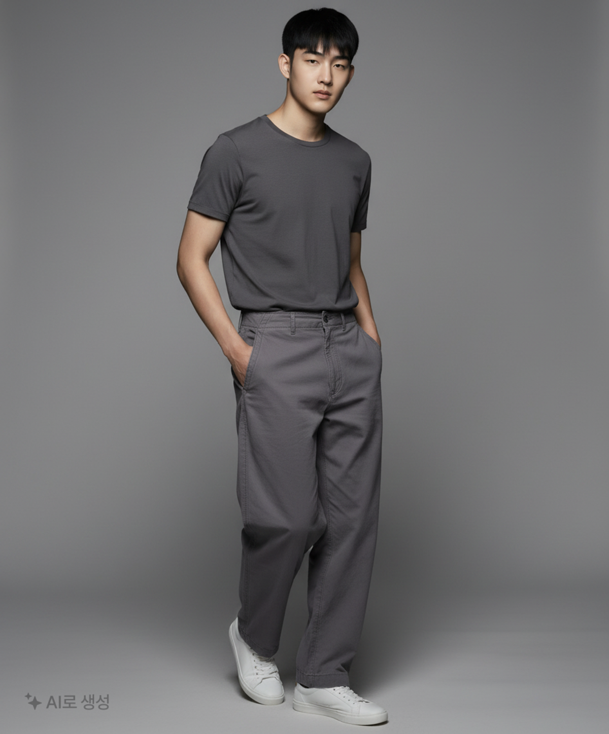 유니클로(UNIQLO) 코튼 팬츠 76