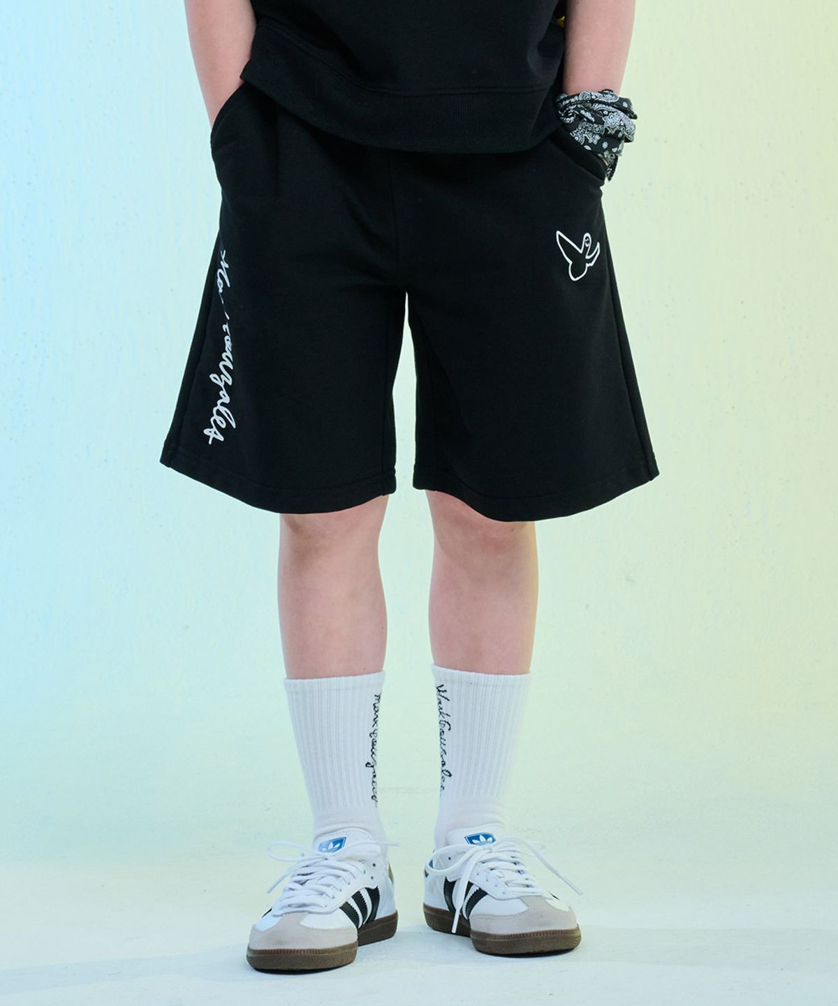 마크곤잘레스 키즈(MARK GONZALES KIDS) 마곤 맨투맨 셋업_네이비_MG62UP02NA