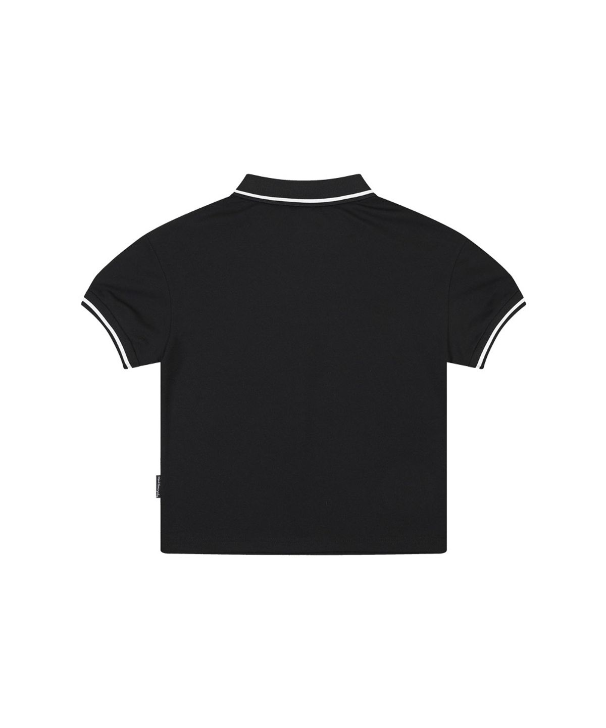 마크곤잘레스 키즈(MARK GONZALES KIDS) 마크 스포티 카라 티셔츠_블랙_MG62TP01BK