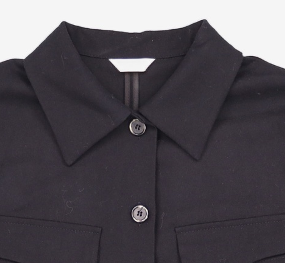 누브(NOUVE) Four Pocket Shirt-Black FREE